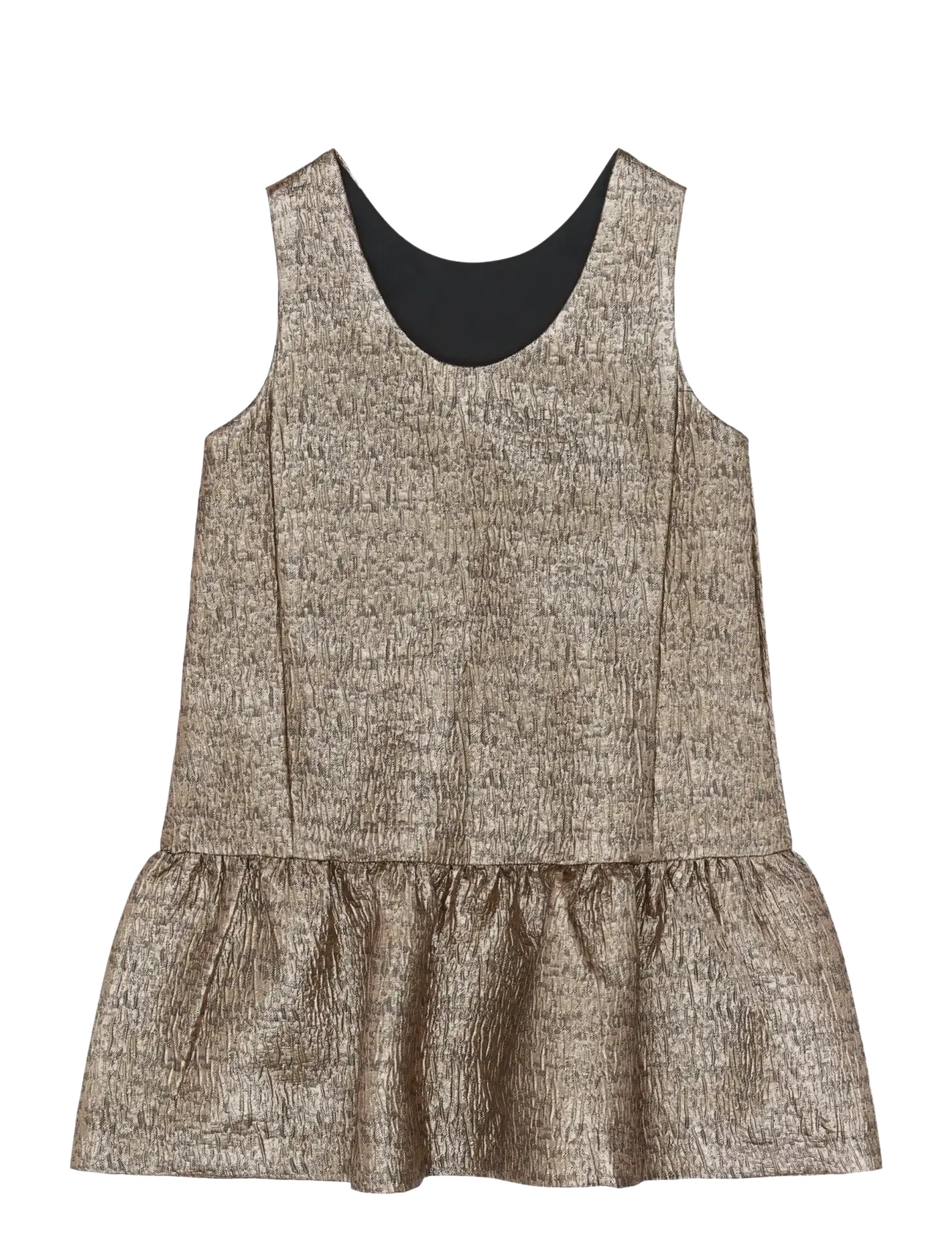 The New - TNYupa S_L Jacquard Dress - peokleidid - gold - 2