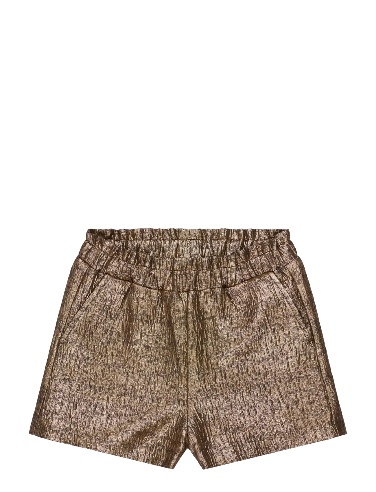 The New - TNYupa Jacquard Shorts - casual shorts - gold - 1