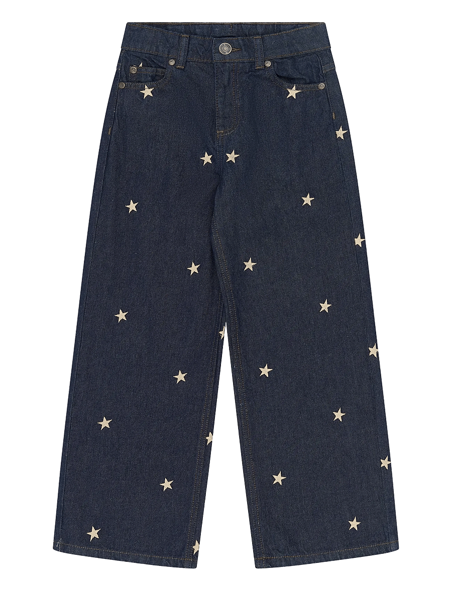The New - TNYrsa Wide Fit Jeans - vida jeans - medium blue denim aop - 1
