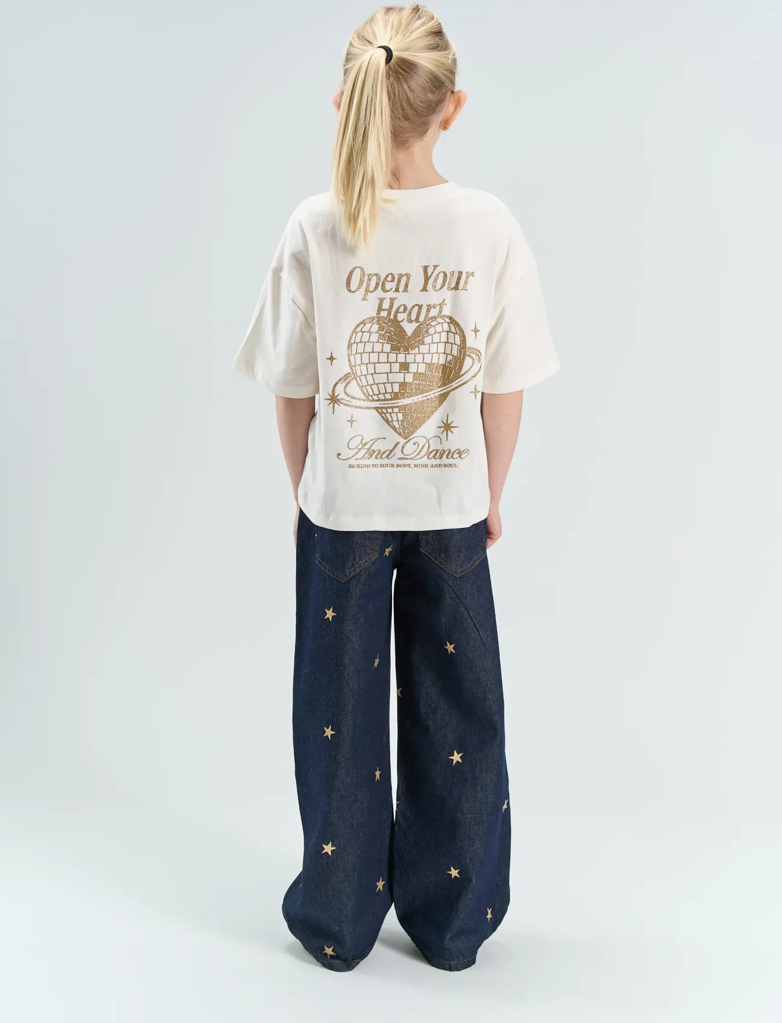 The New - TNYrsa Wide Fit Jeans - vida jeans - medium blue denim aop - 3