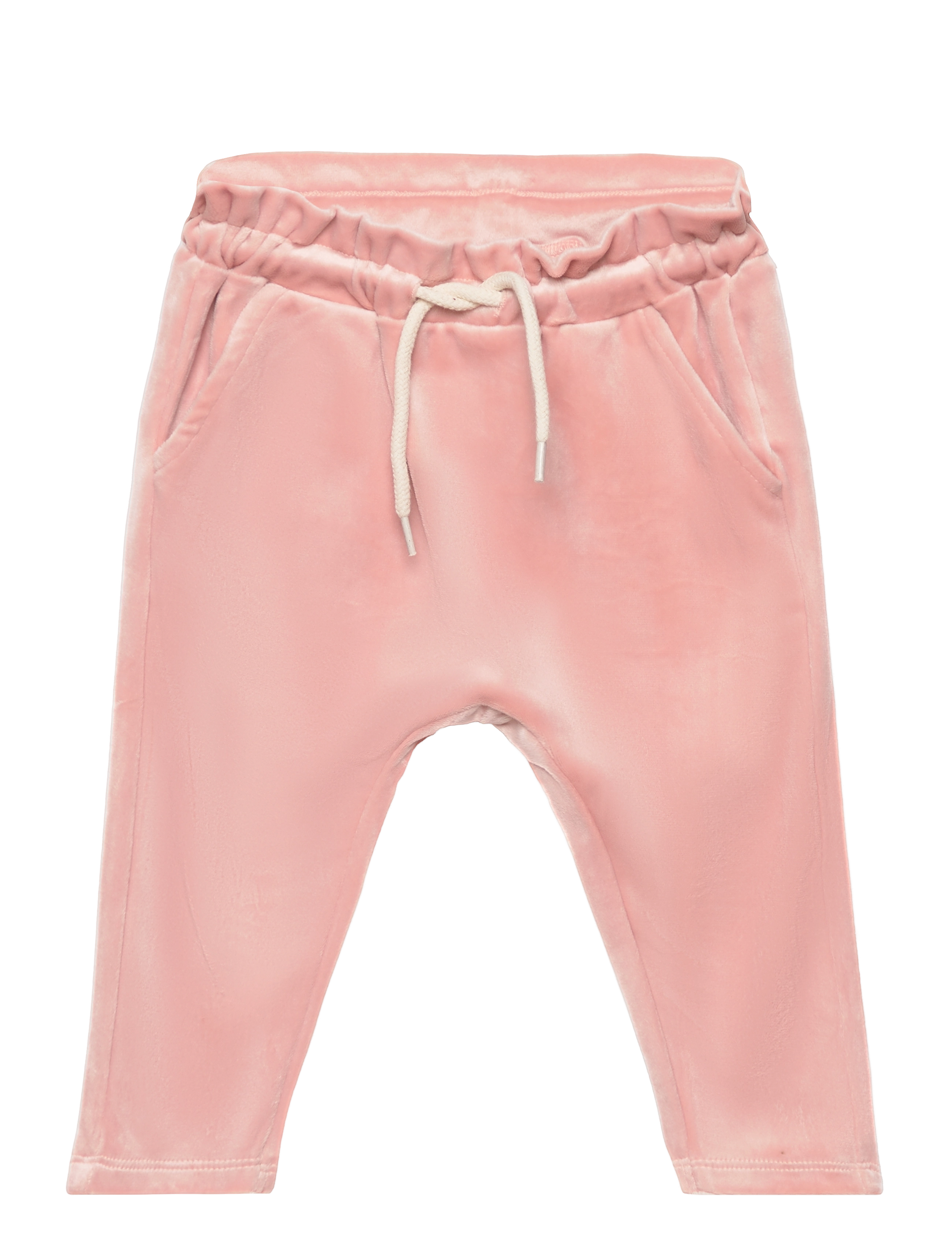 The New - TNSFLIMA VELOUR PANTS - peach beige - 0
