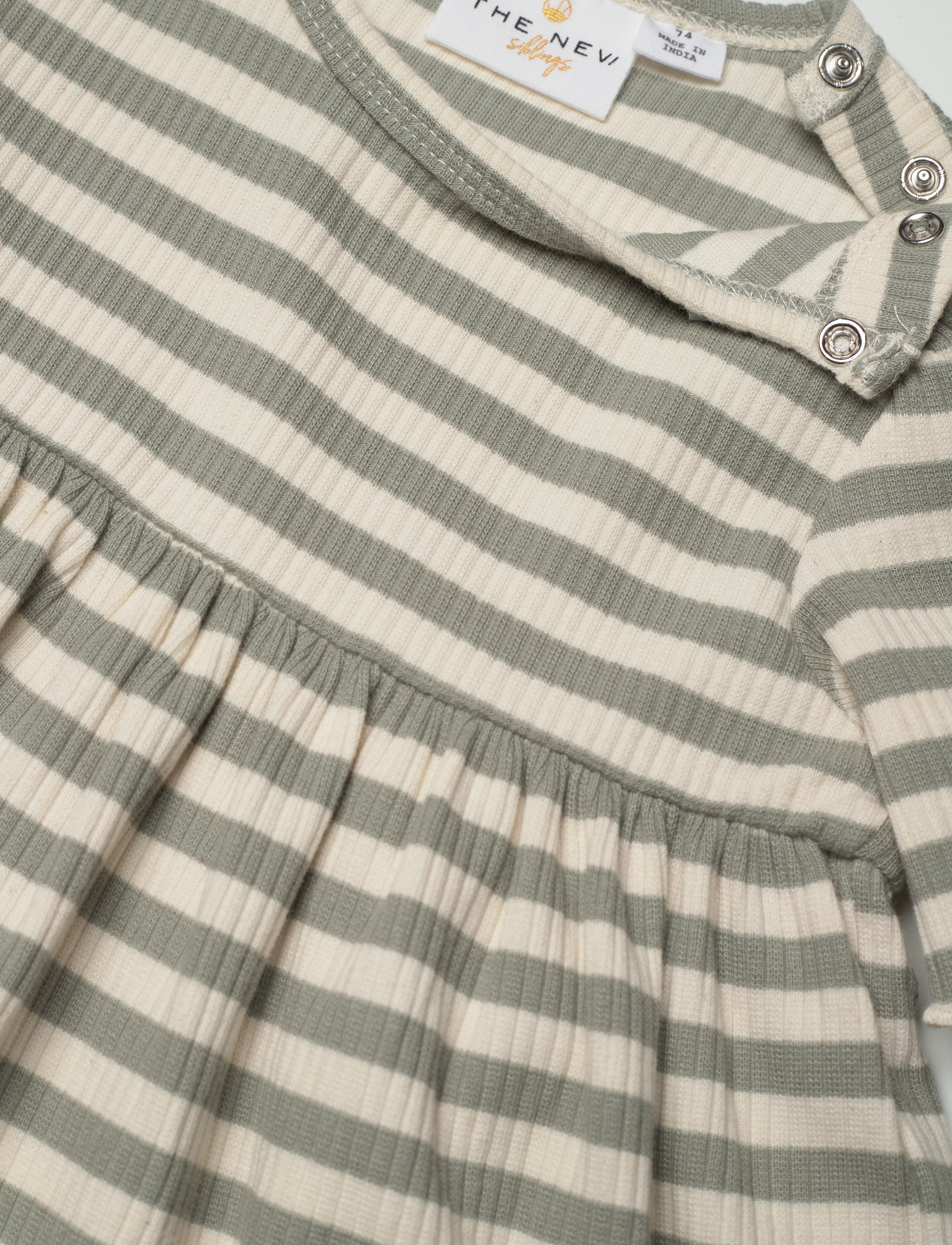 The New - TNSFRO RIB S_S DRESS - shadow - 2