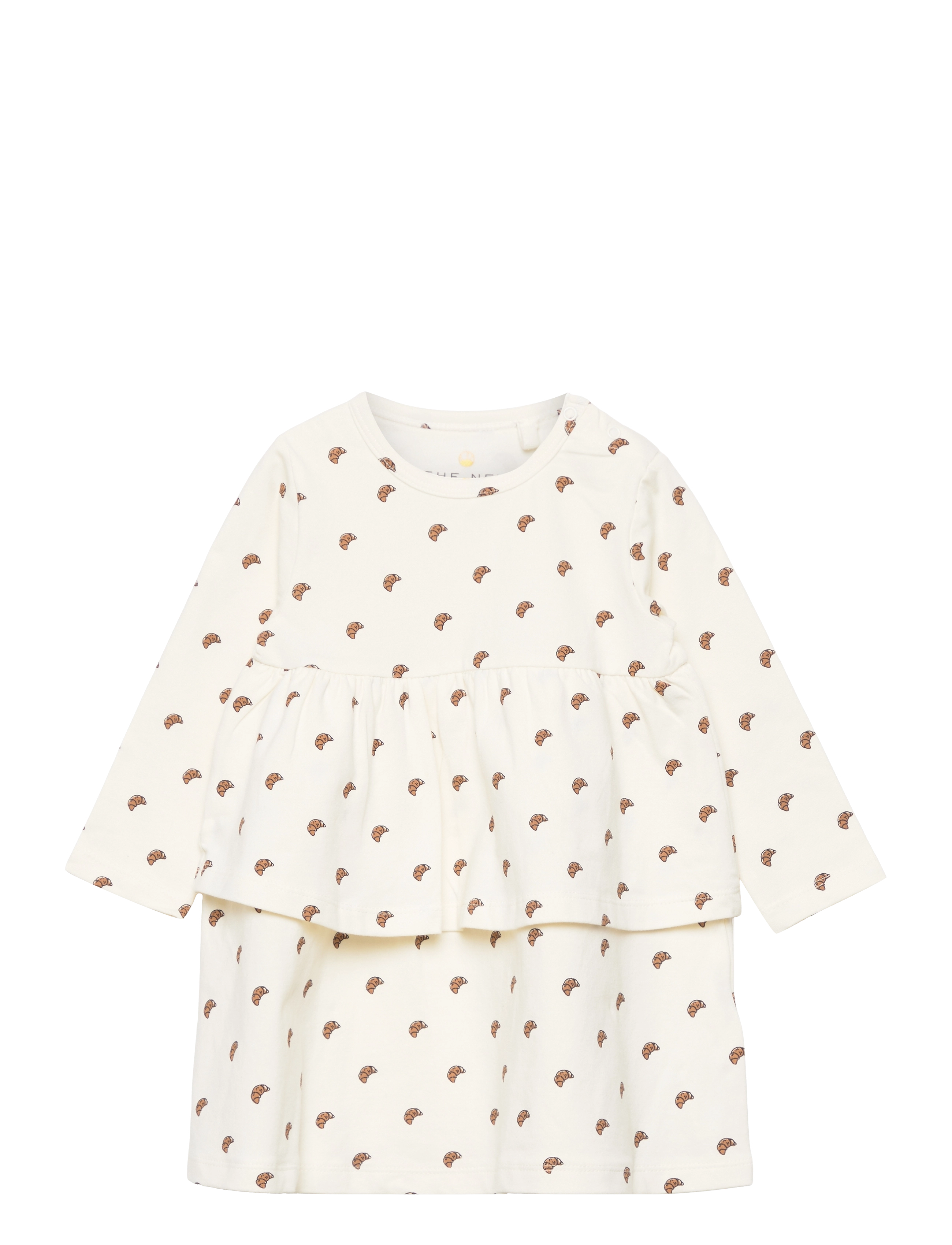 The New - TNSFIMO L_S DRESS - white swan - 1