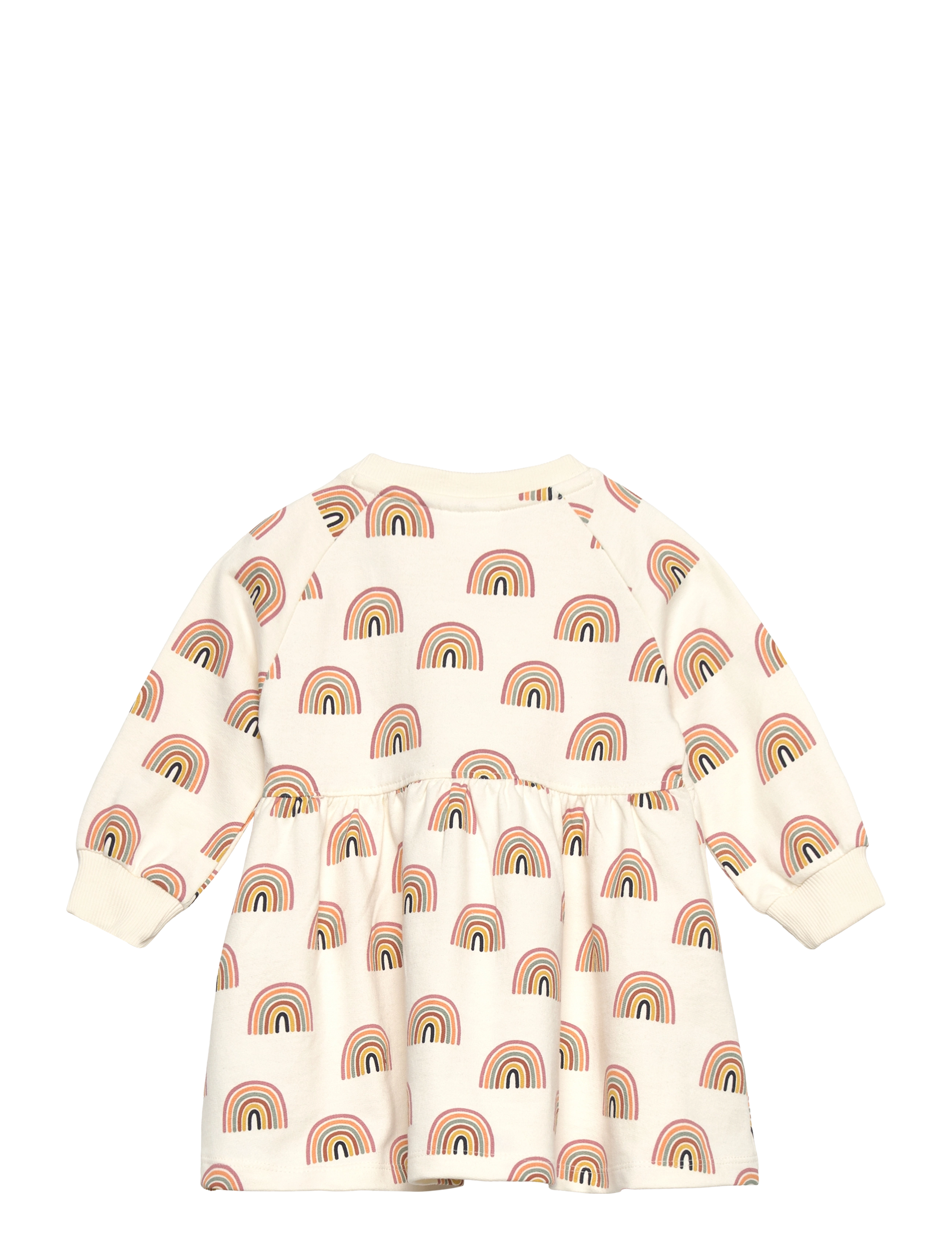 The New - TNSFROU L_S SWEAT DRESS - white swan - 1