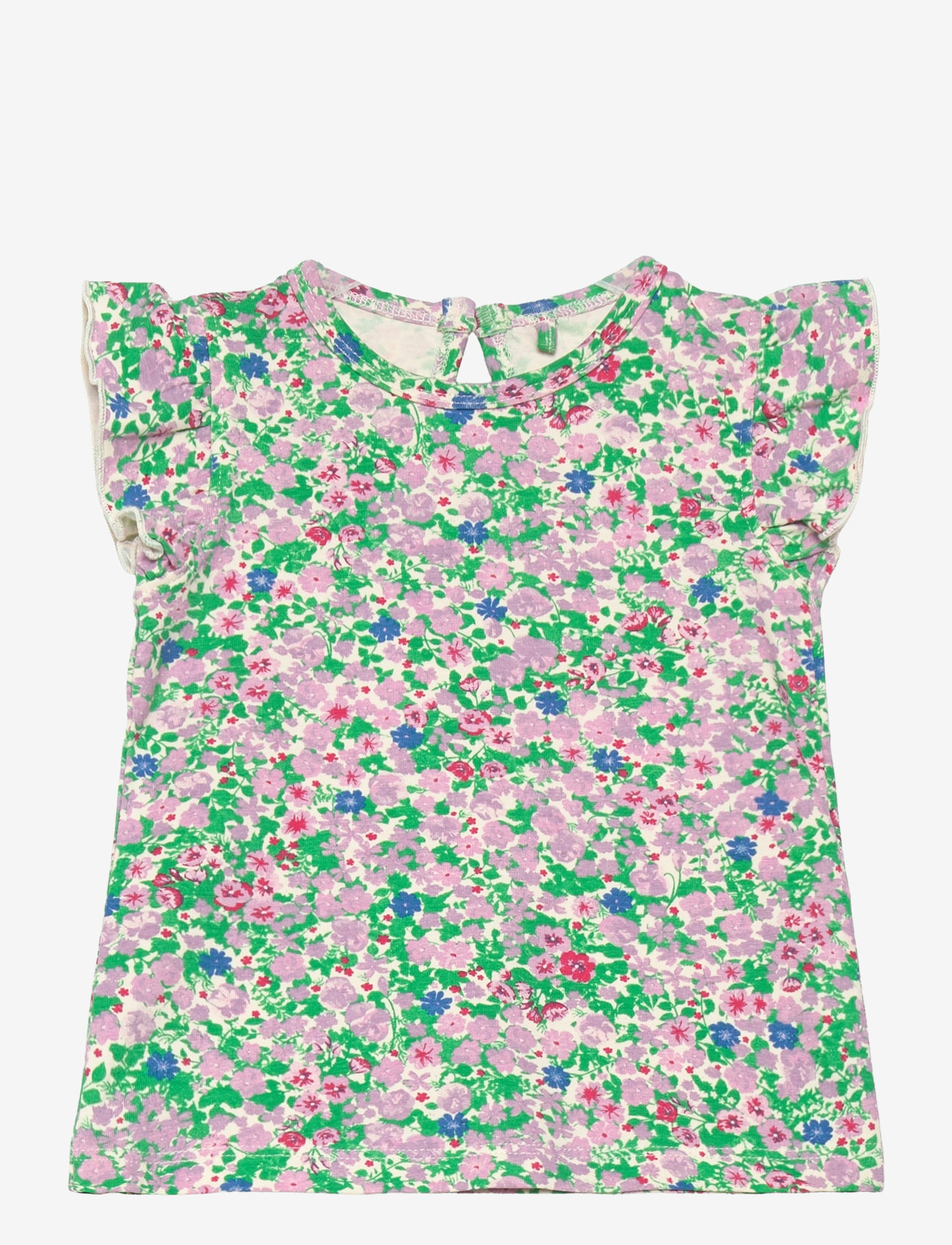 The New - TNSJanille S_S Tee - multi flower aop - 0