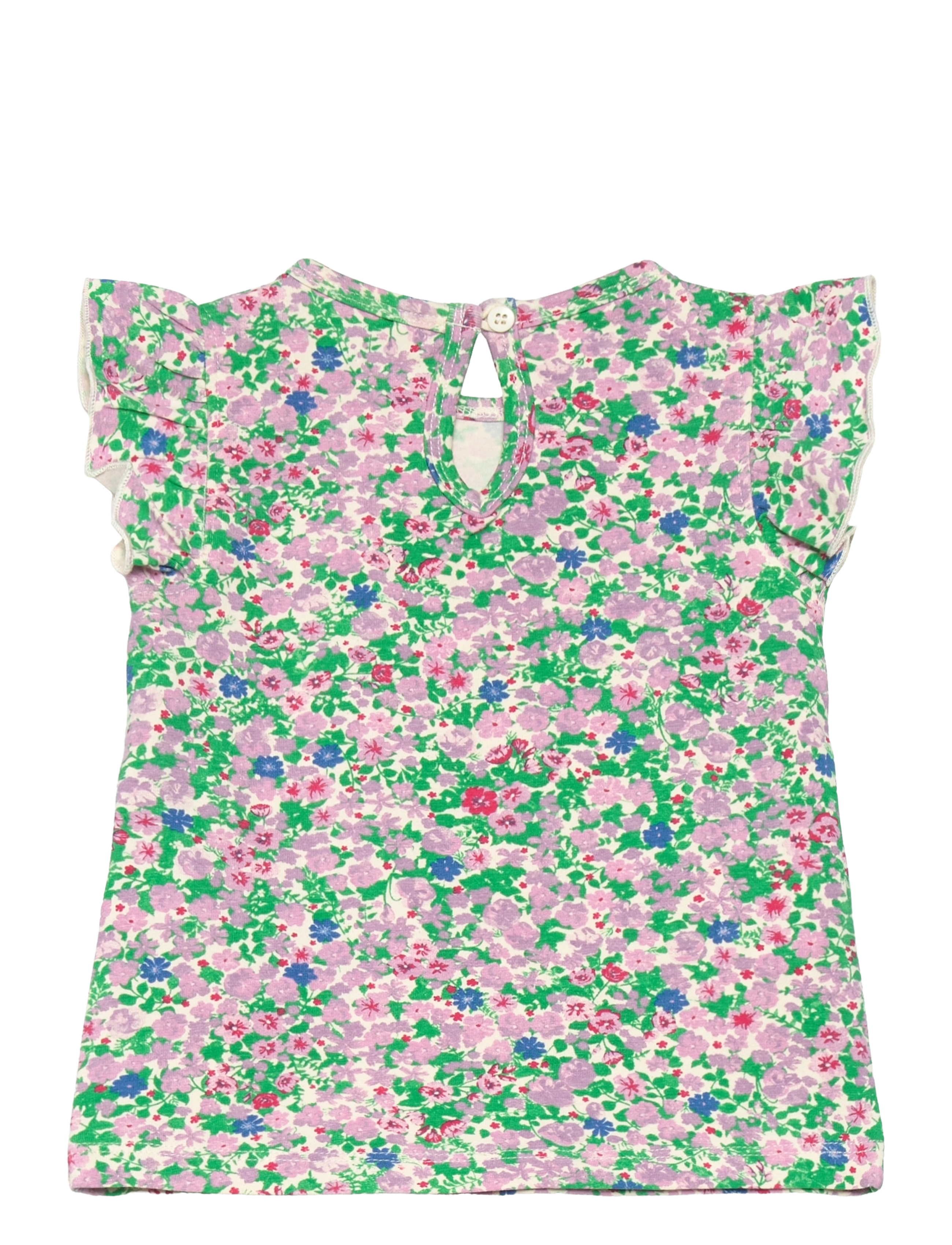 The New - TNSJanille S_S Tee - multi flower aop - 1