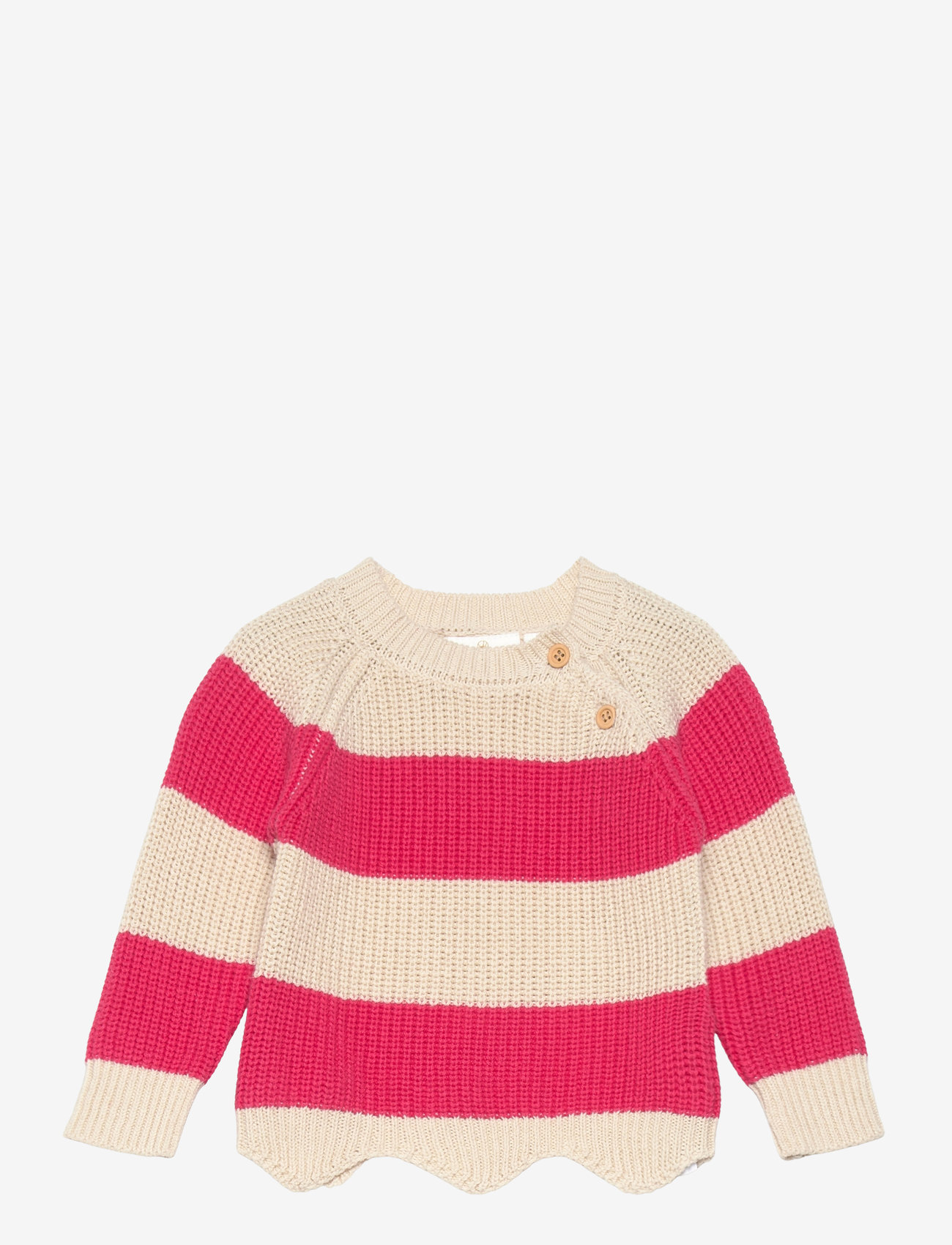 The New - TNSOlly Striped Pullover - geranium - 0