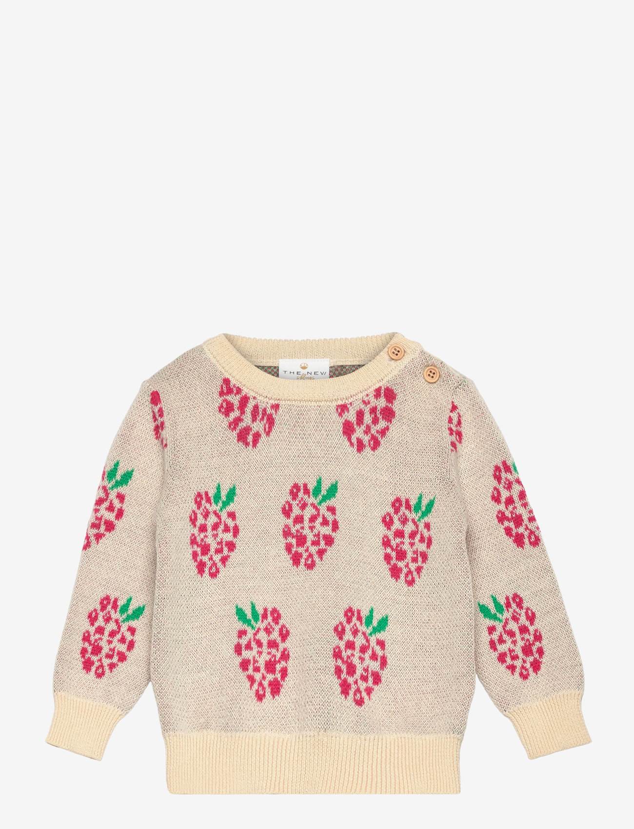 The New - TNSJea Jacquard Pullover - white swan - 0