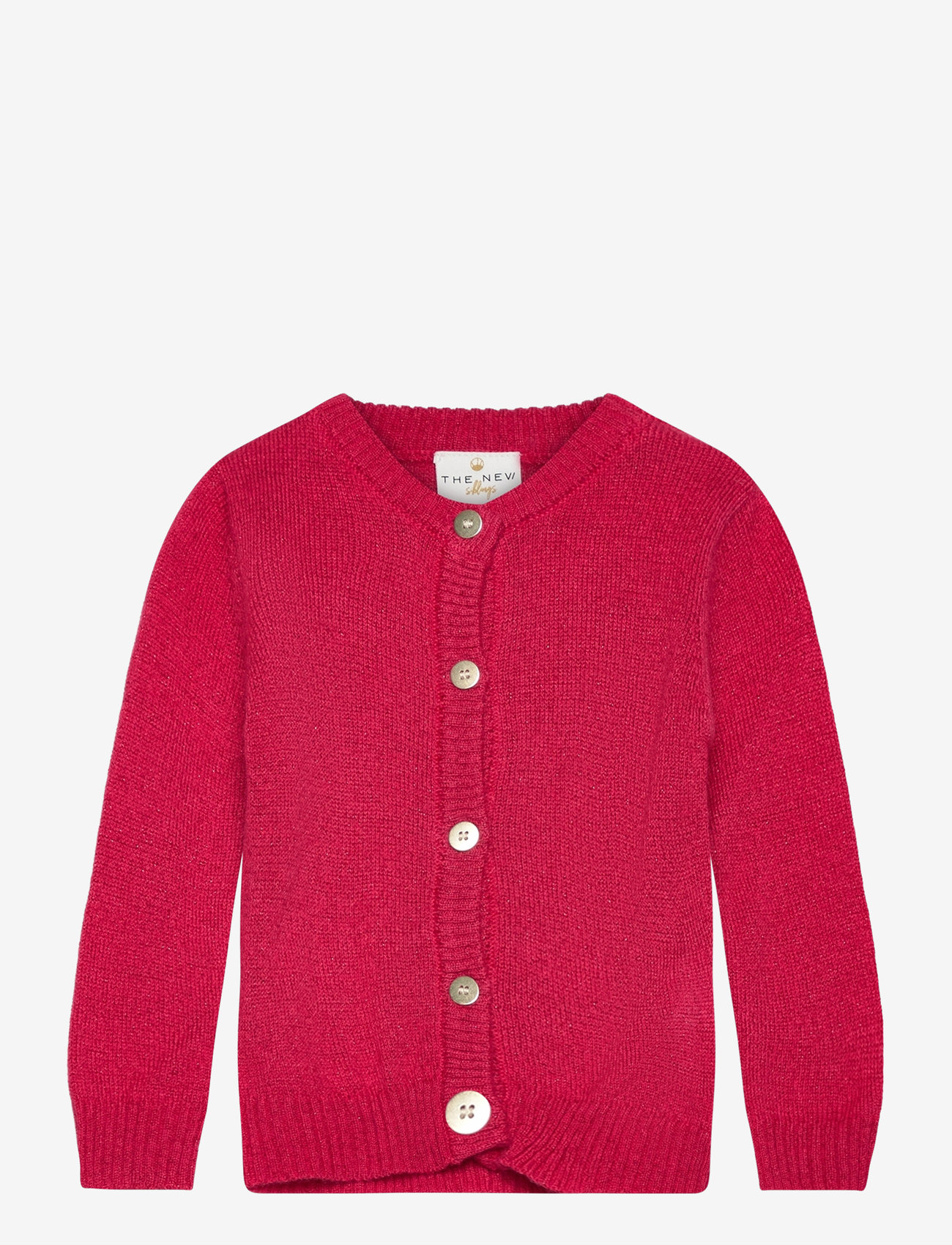 The New - TNSKeve Glitter Cardigan - koftor - geranium - 0