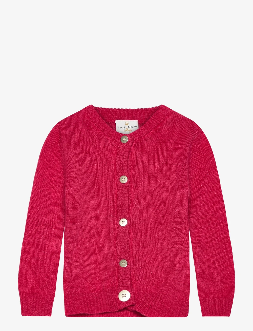 The New - TNSKeve Glitter Cardigan - cardigans - geranium - 0