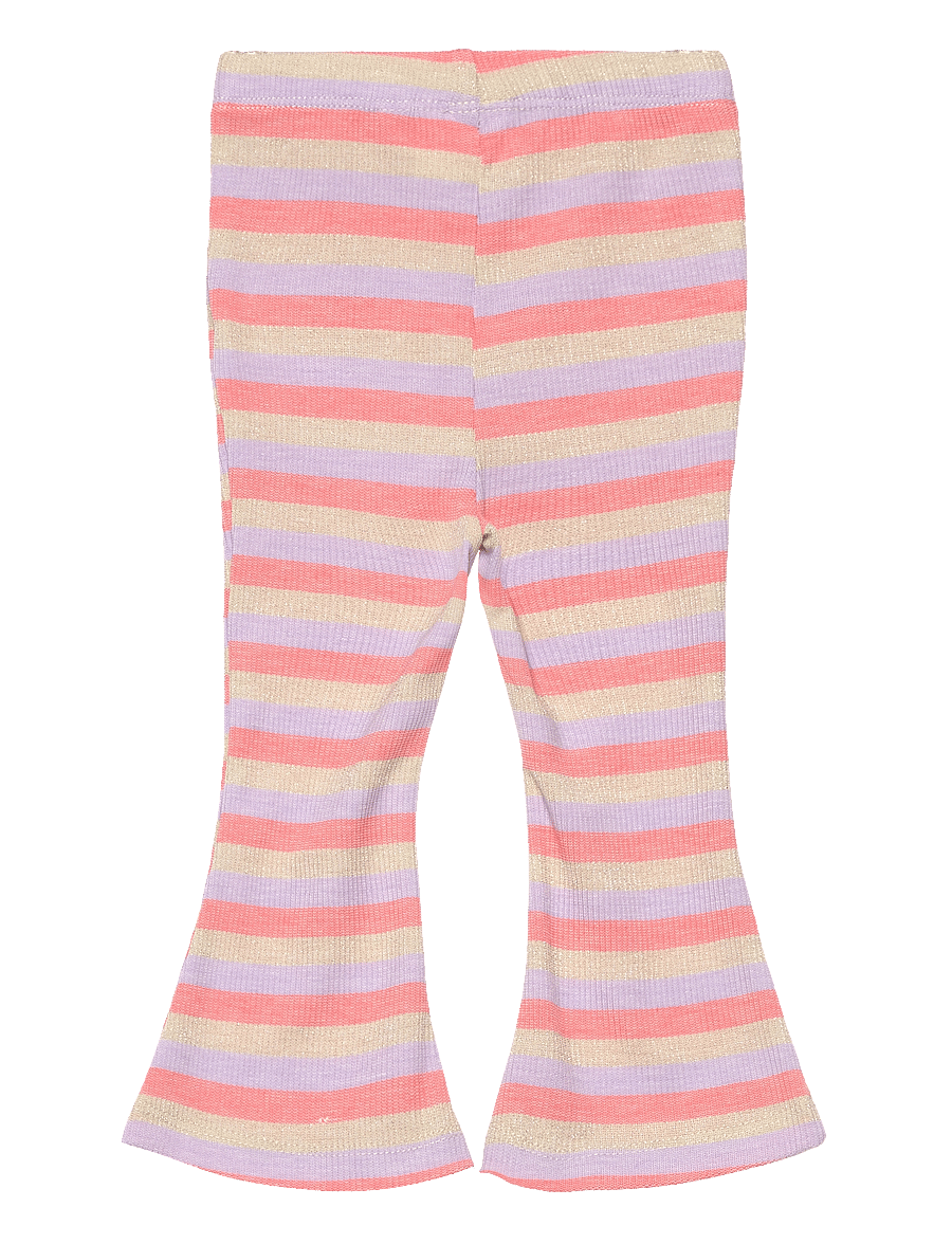 The New - TNSFridanne Flared Rib Pants - lavender herb - 1