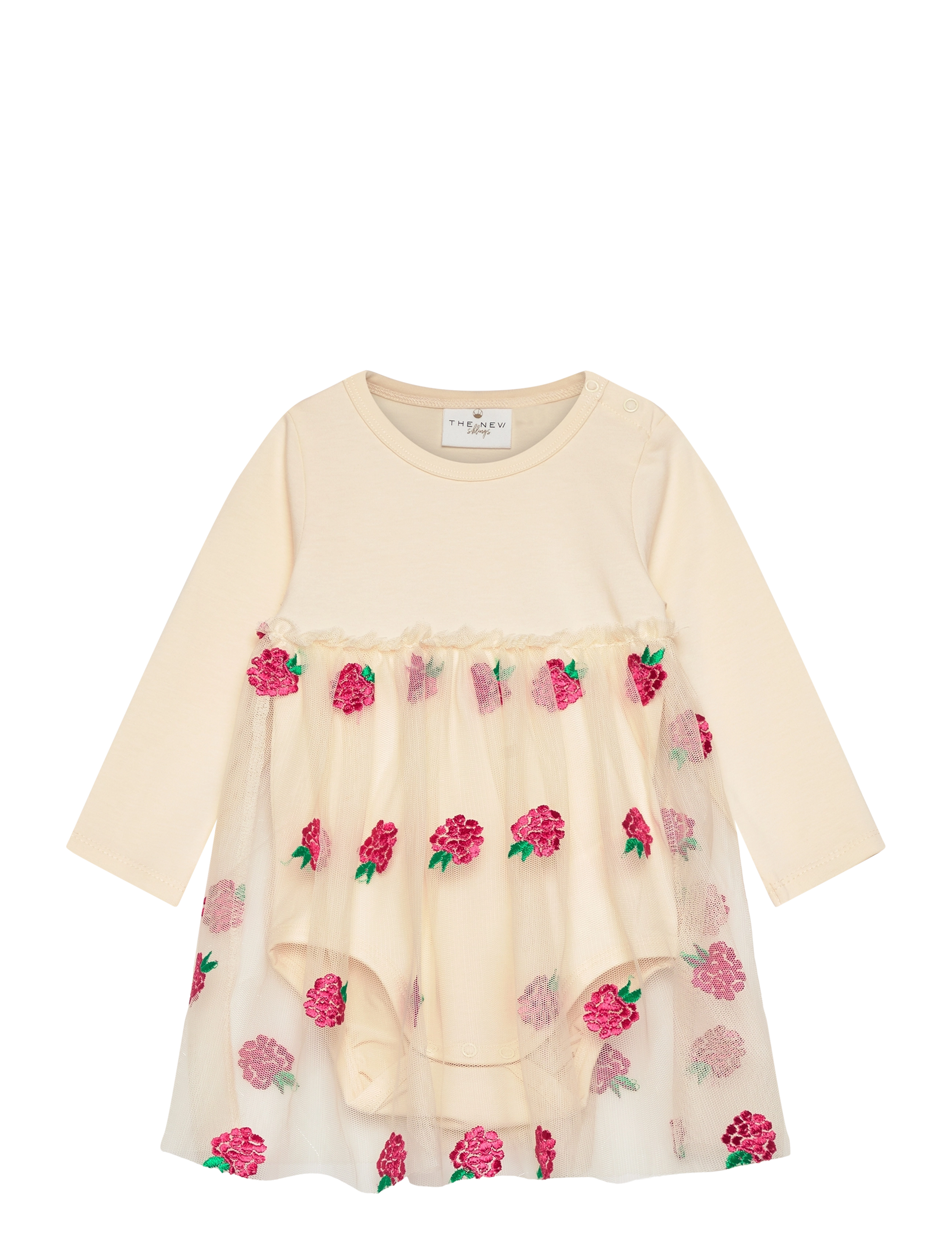 The New - TNSJosephine L_S Dress - white swan - 1