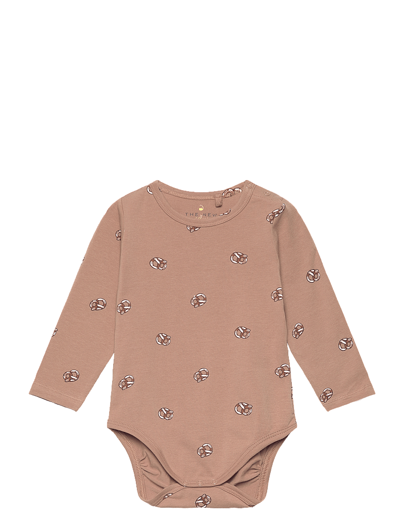 The New - TNSHimo L_S Body - långärmade bodies - ginger snap - 0
