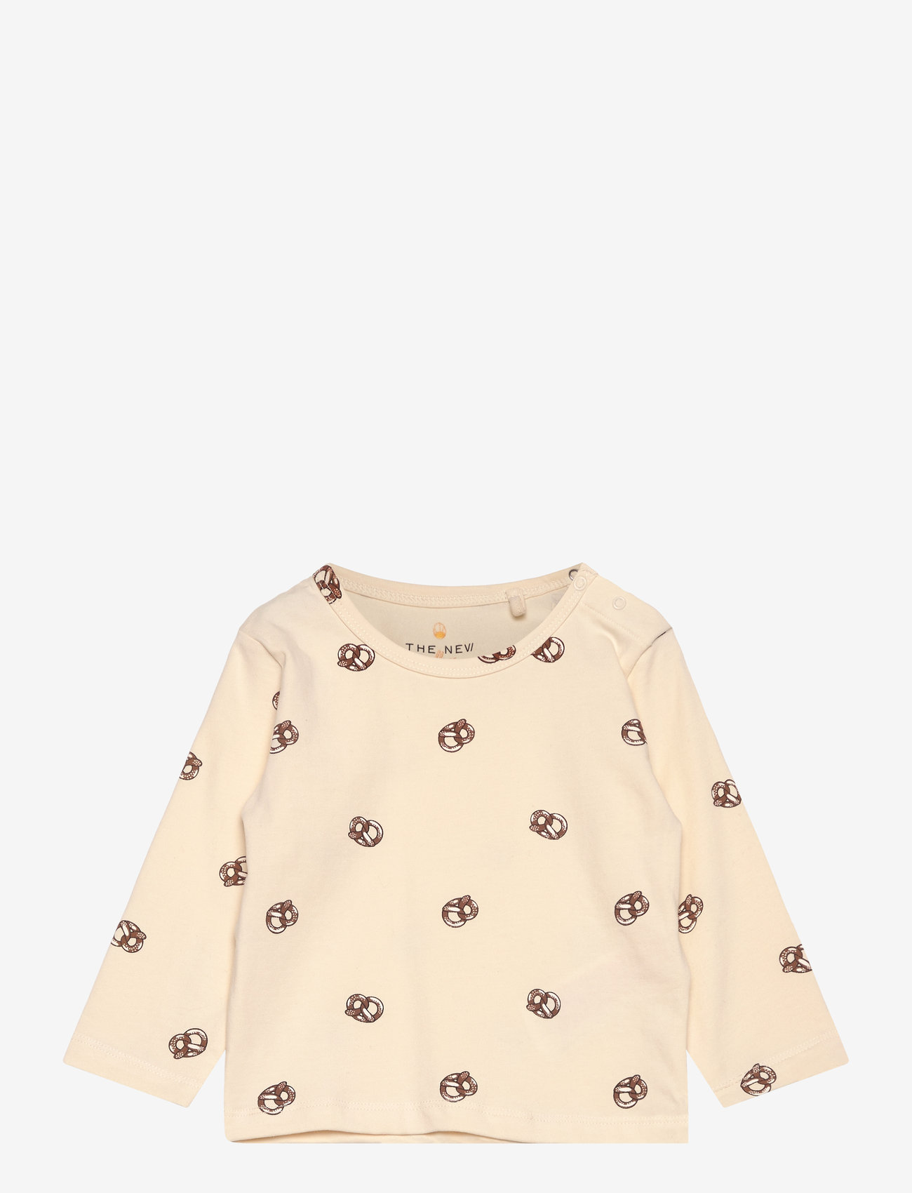 The New - TNSHimo L_S Tee - efterårstøj - white swan - 0