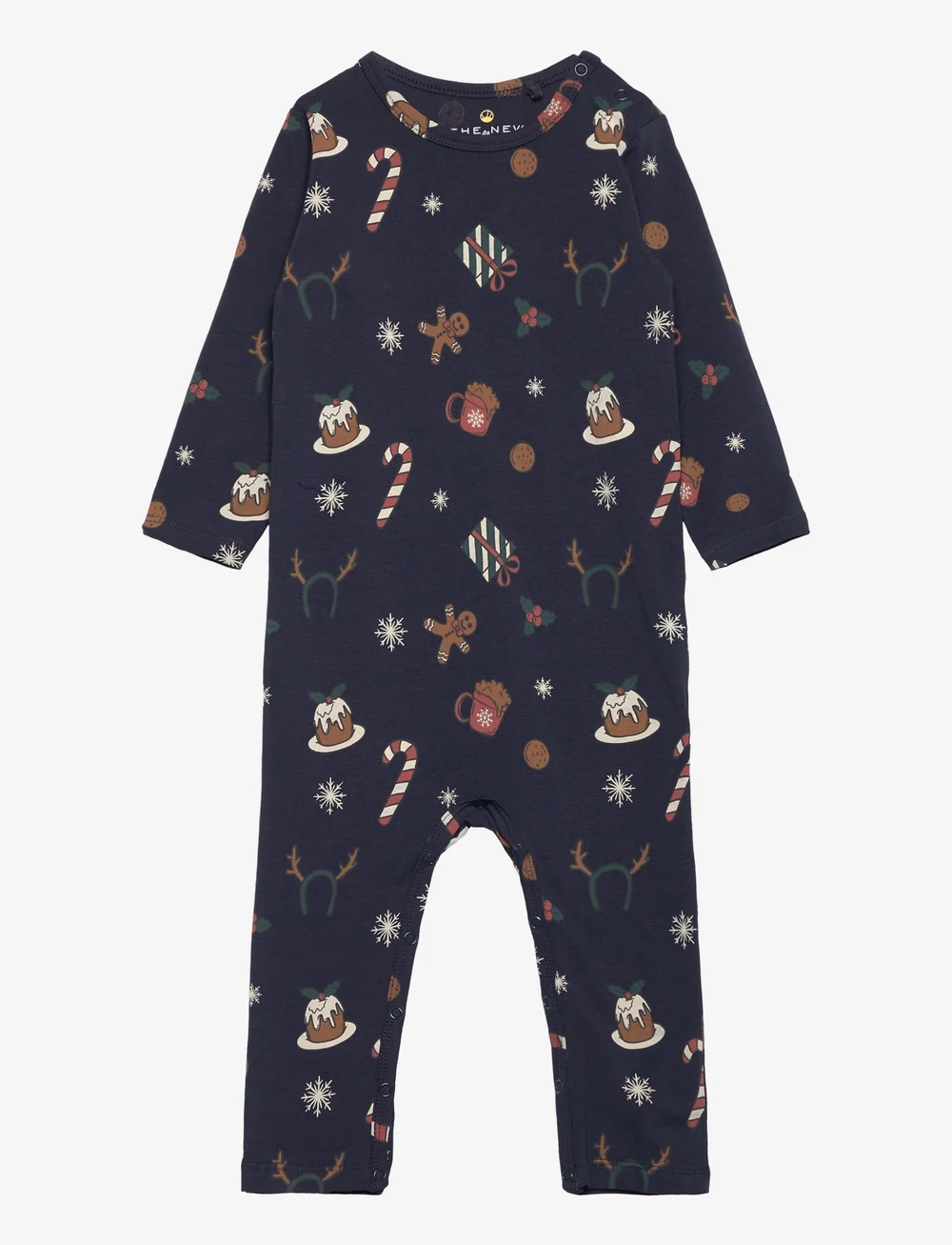 The New - TNSHoliday L_S Jumpsuit - pikkade varrukatega - navy blazer aop - 0