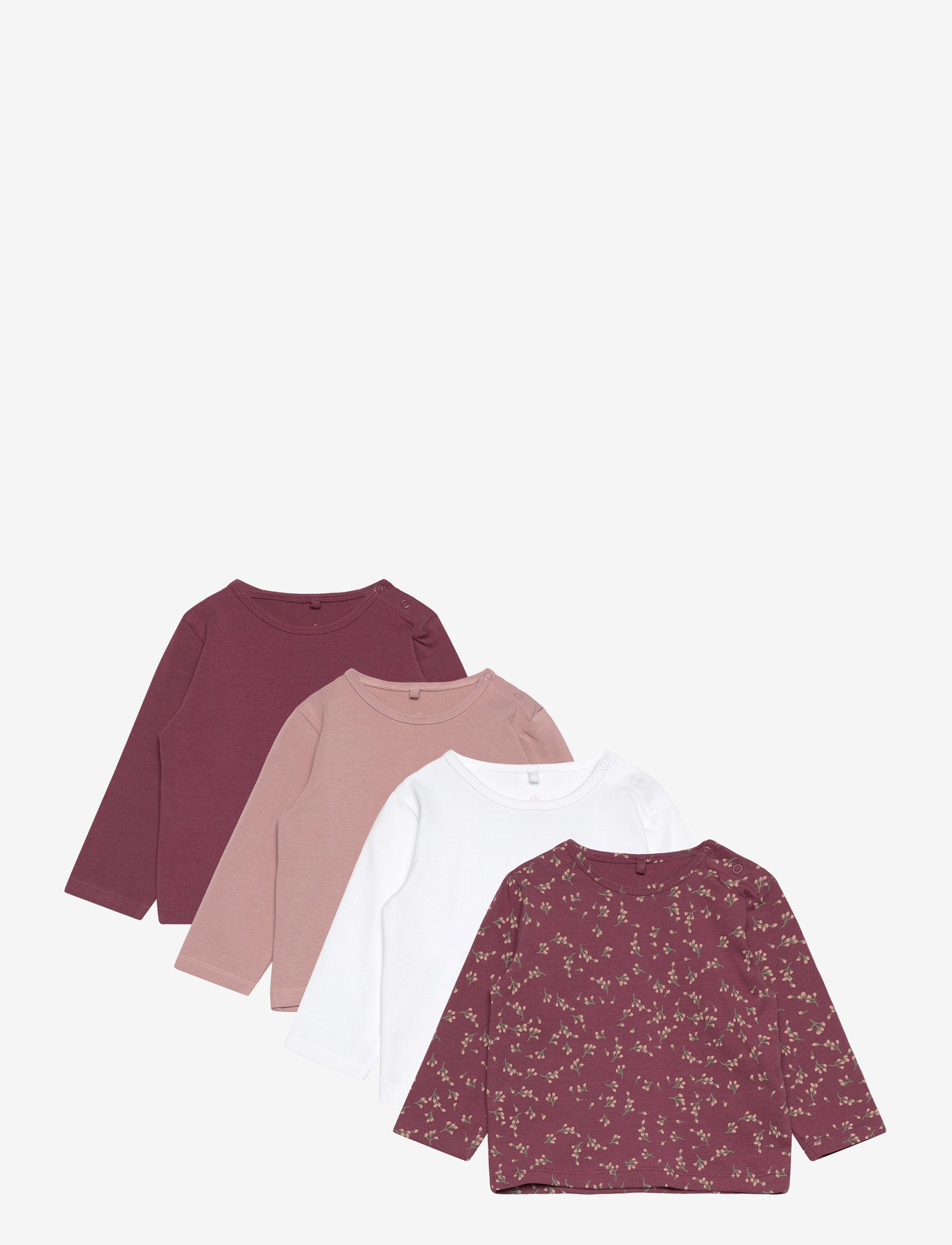 The New - TNSBBaby Girls Basic L_S Tee Multi Pack - multi color crushed berry - 0