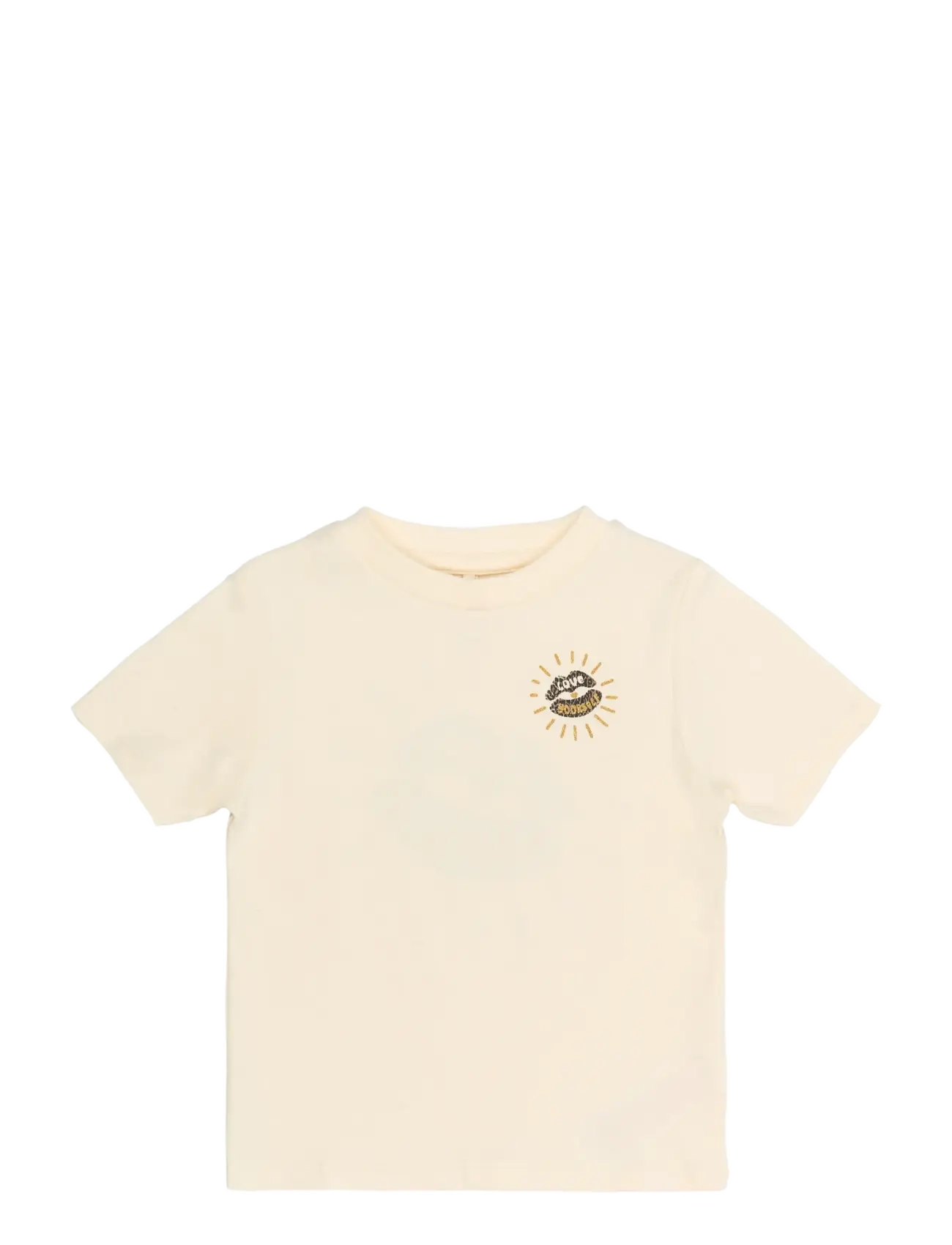 The New TNSTEa S_S Tee Exp - Vintererbjudanden - WHITE CAP GRAY / cream