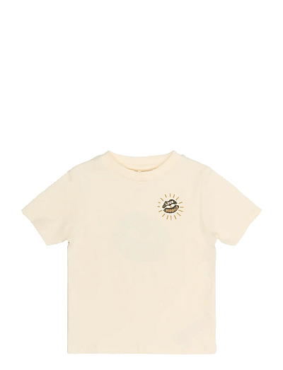 The New TNSTEa S_S Tee Exp - Clothing - WHITE CAP GRAY / cream