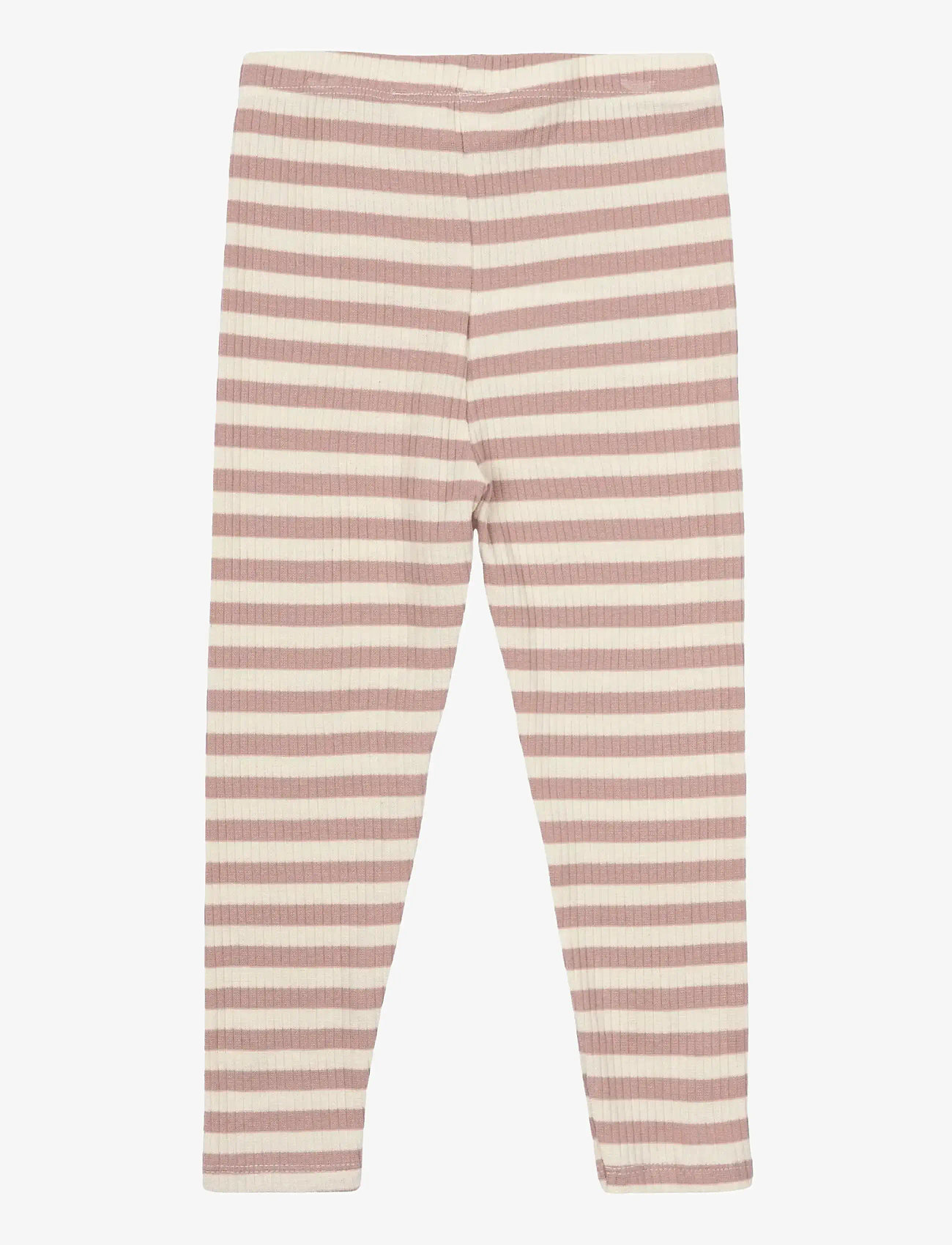 The New - TNSBFro Uni Rib Leggings - leggings - adobe rose striped - 1