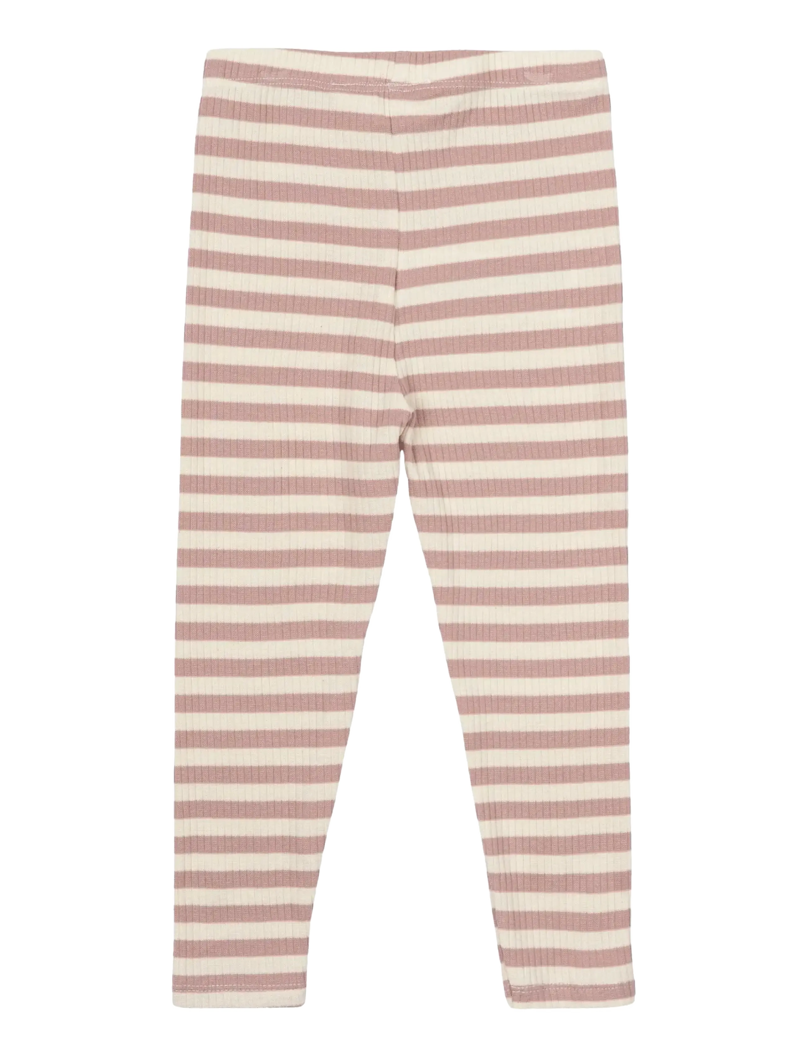 The New - TNSBFro Uni Rib Leggings - leggings - adobe rose striped - 1