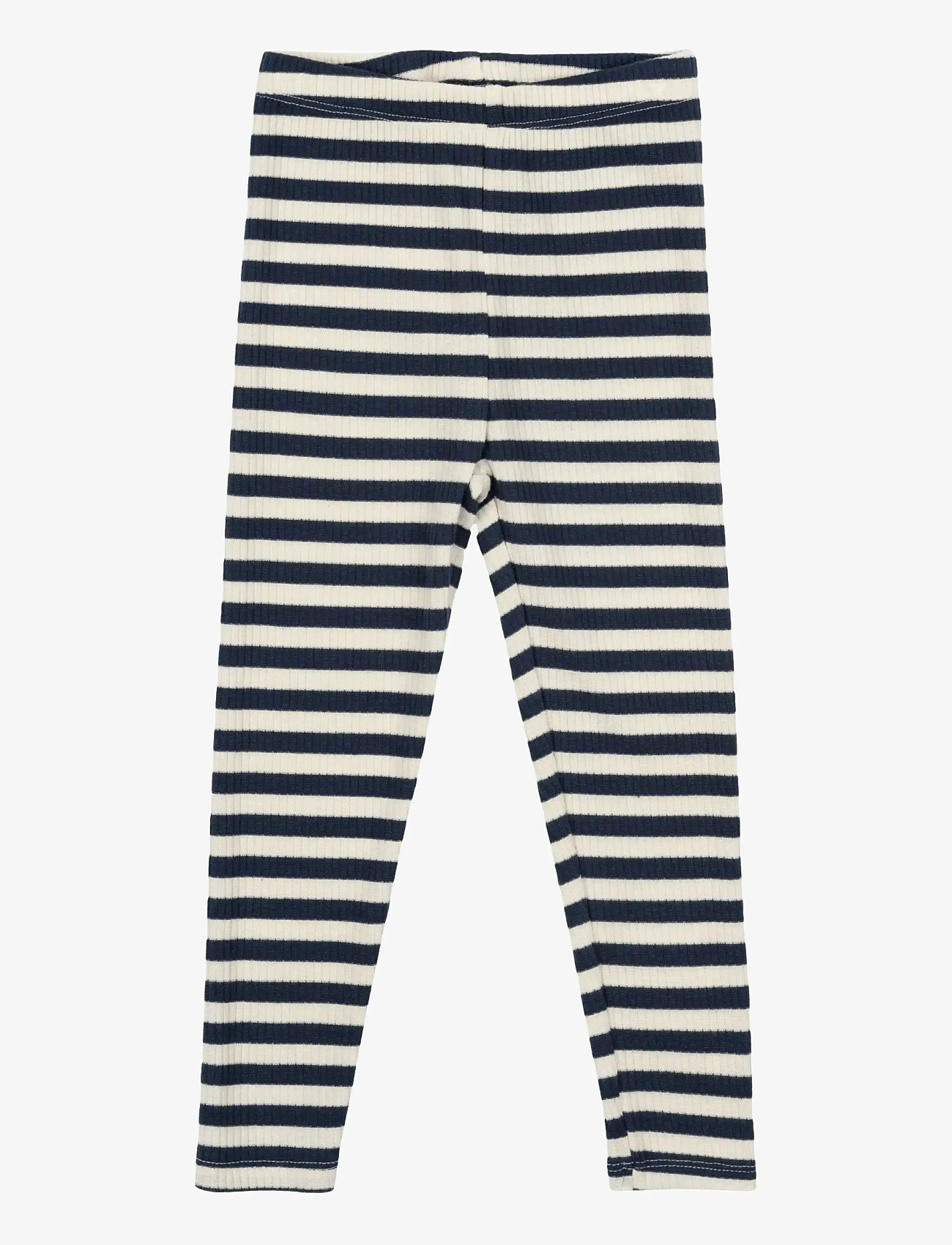 The New - TNSBFro Uni Rib Leggings - retuusid - mood indigo striped - 0