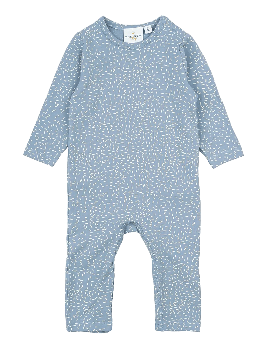 The New - TNSBNeal L_S Jumpsuit - langærmede heldragter - ashley blue aop - 0