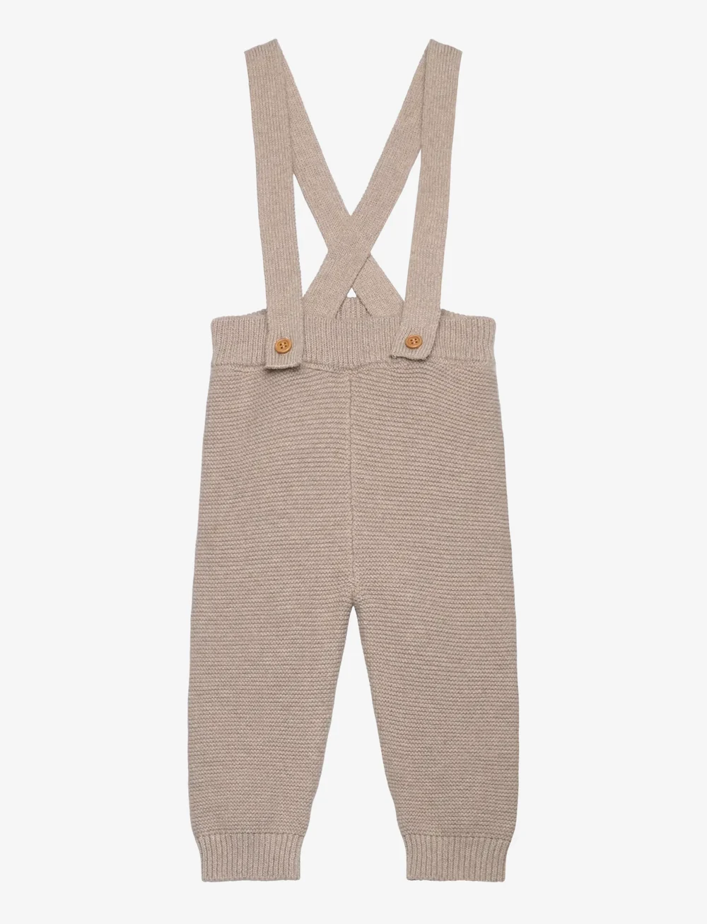 The New - TNSBNata Uni Knit Pants - babybyxor - oatmeal melange - 0