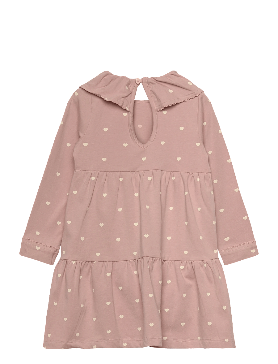 The New - TNSBNova L_S Bodydress - langærmede babykjoler - adobe rose - 1