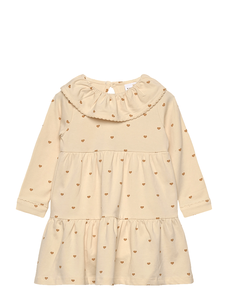 The New - TNSBNova L_S Bodydress - langärmelige babykleider - white swan aop - 0