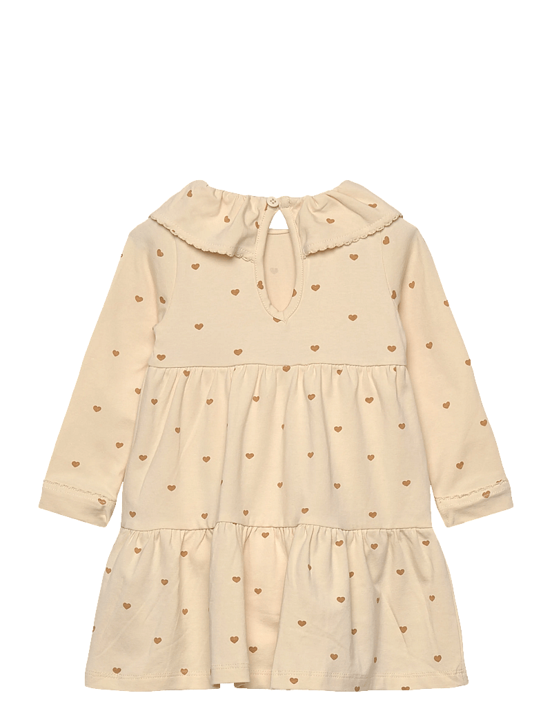 The New - TNSBNova L_S Bodydress - langärmelige babykleider - white swan aop - 1