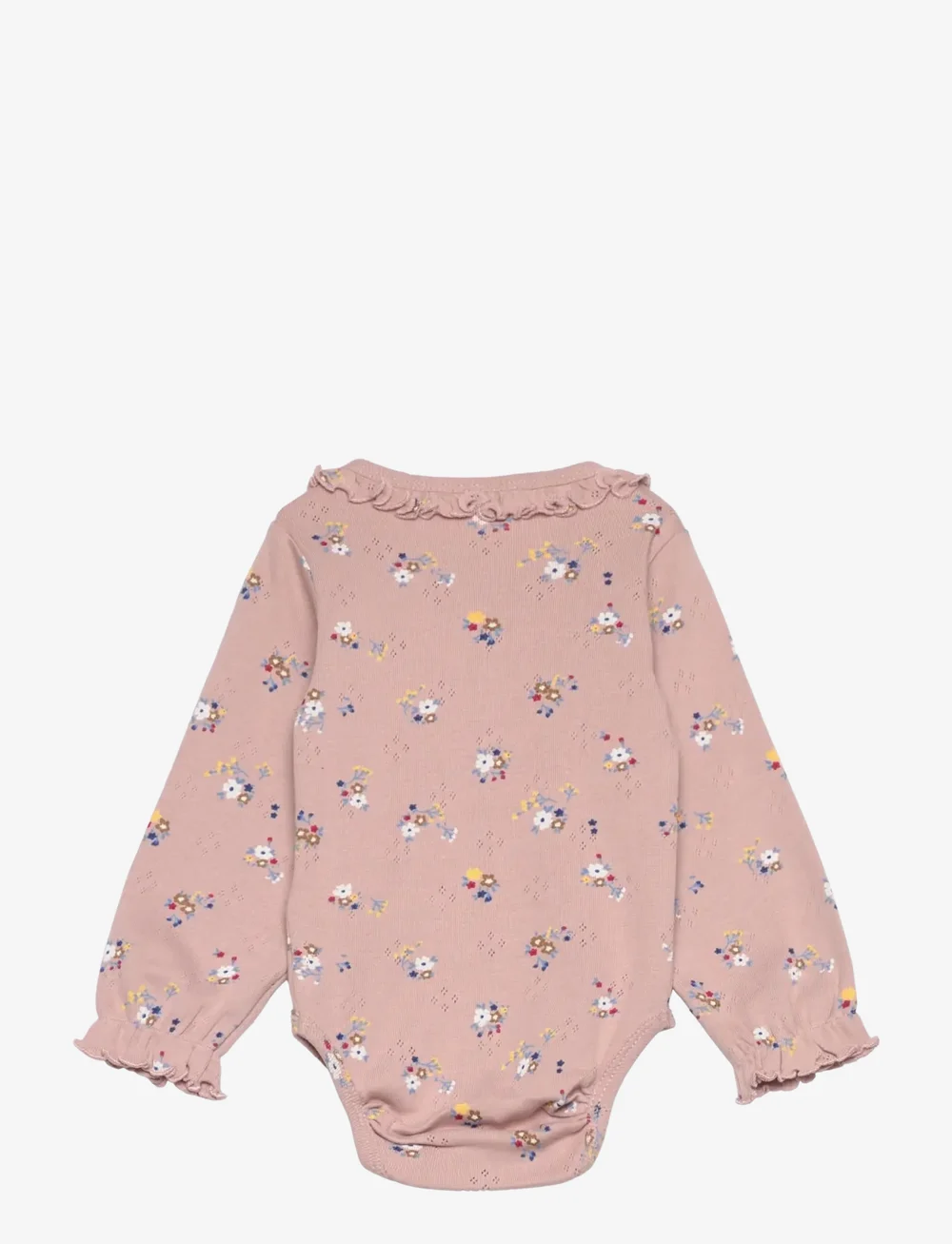 The New - TNSBNicole L_S Pointelle Body - langärmelige bodys - adobe rose - 1