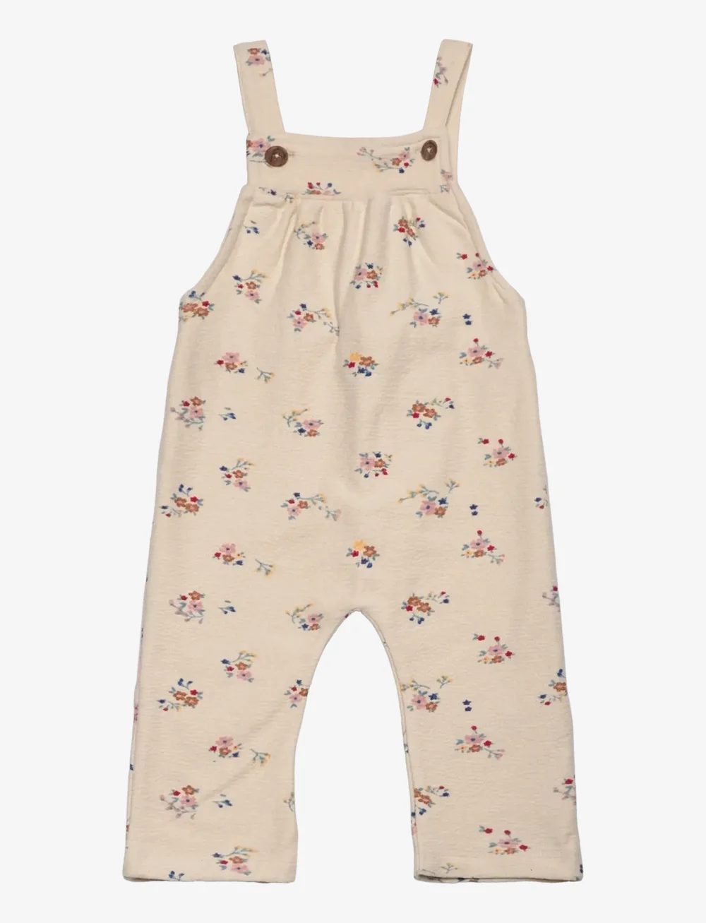 The New - TNSBNaomi Sweat Dungarees - overalls - white swan aop - 1