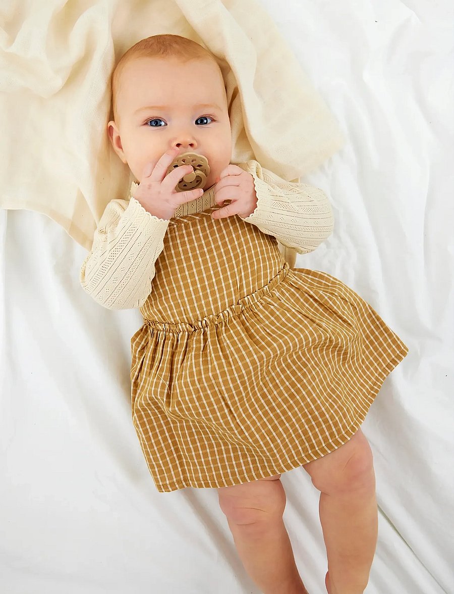 The New - TNSBNini Strap Bodydress - Ärmellose babykleider - apple cinnamon check - 0
