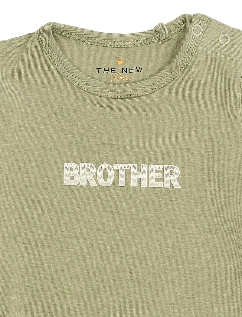 The New - TNSBBrother S_S Body - kortærmede bodyer - tea - 5