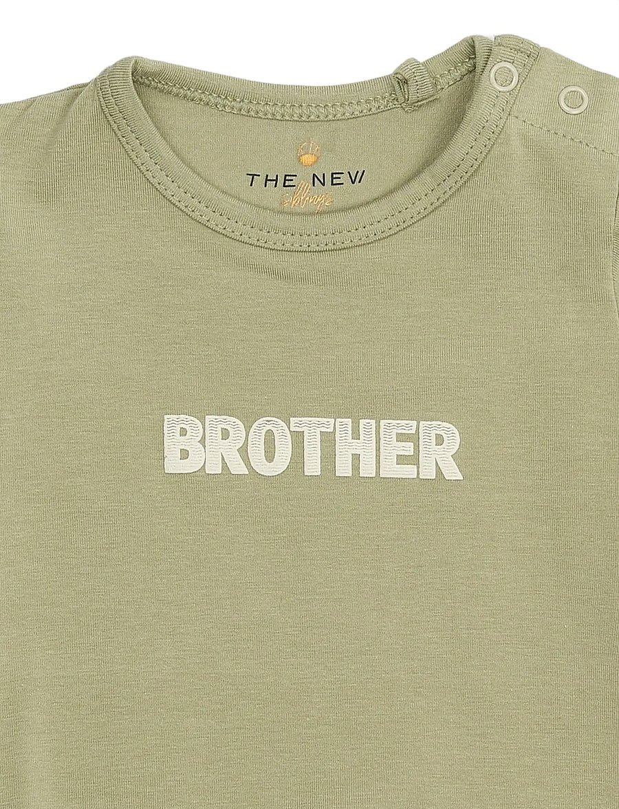 The New - TNSBBrother S_S Body - kortærmede bodyer - tea - 5