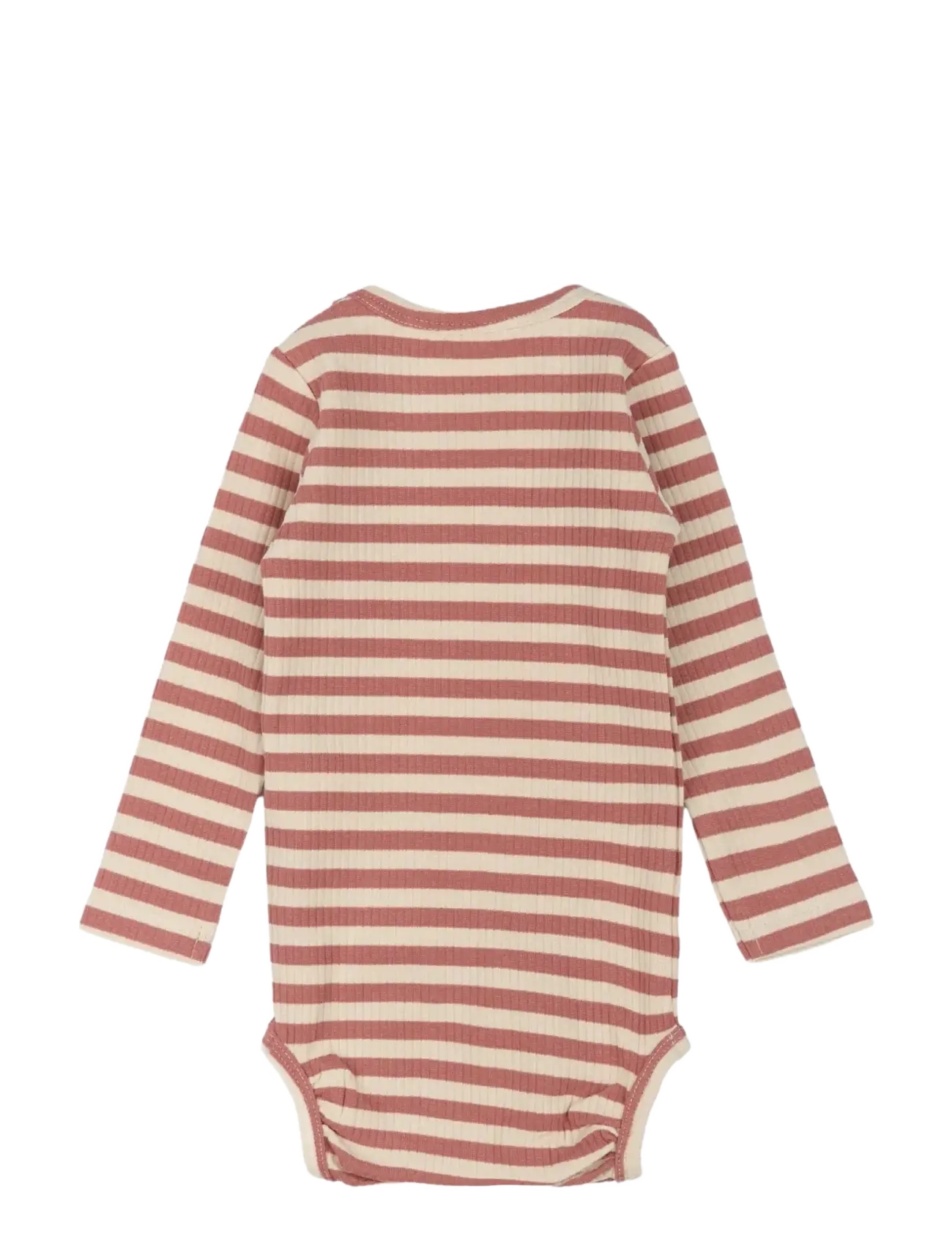 The New - TNSBFro Uni L_S Rib Body - old rose striped - 1
