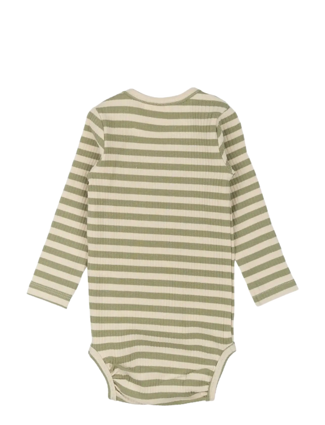 The New - TNSBFro Uni L_S Rib Body - tea striped - 2