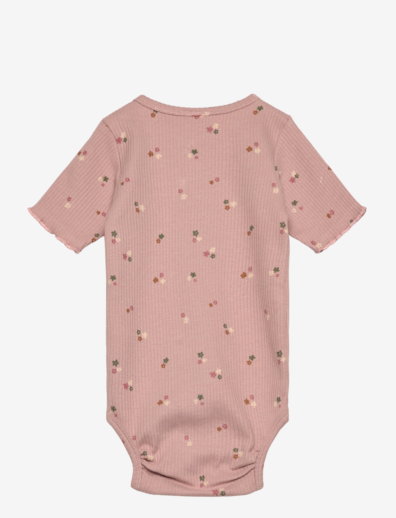 The New - TNSBOdelia S_S Rib Body - body z krótkimi rękawami - adobe rose aop - 1