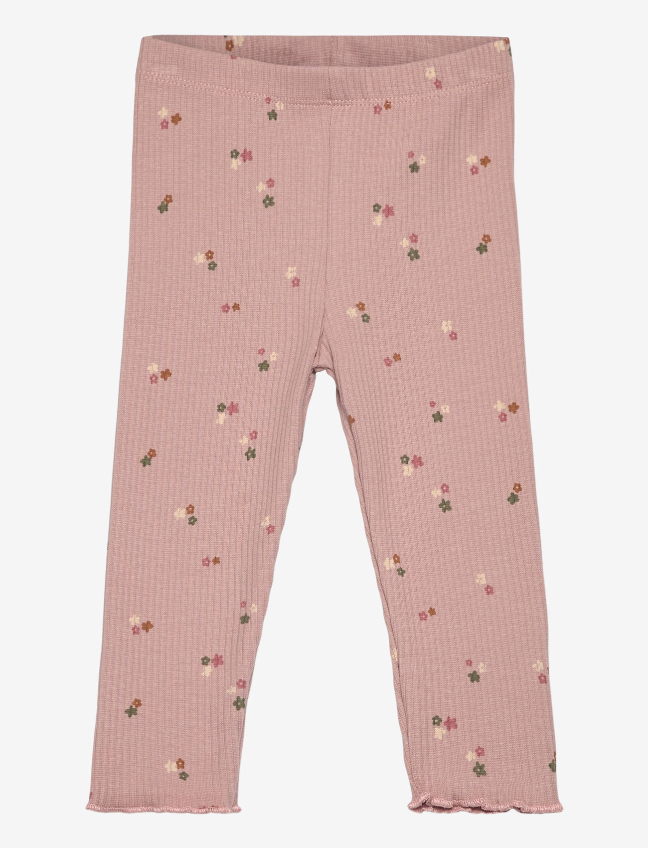 The New - TNSBOdelia Rib Leggings - adobe rose aop - 0