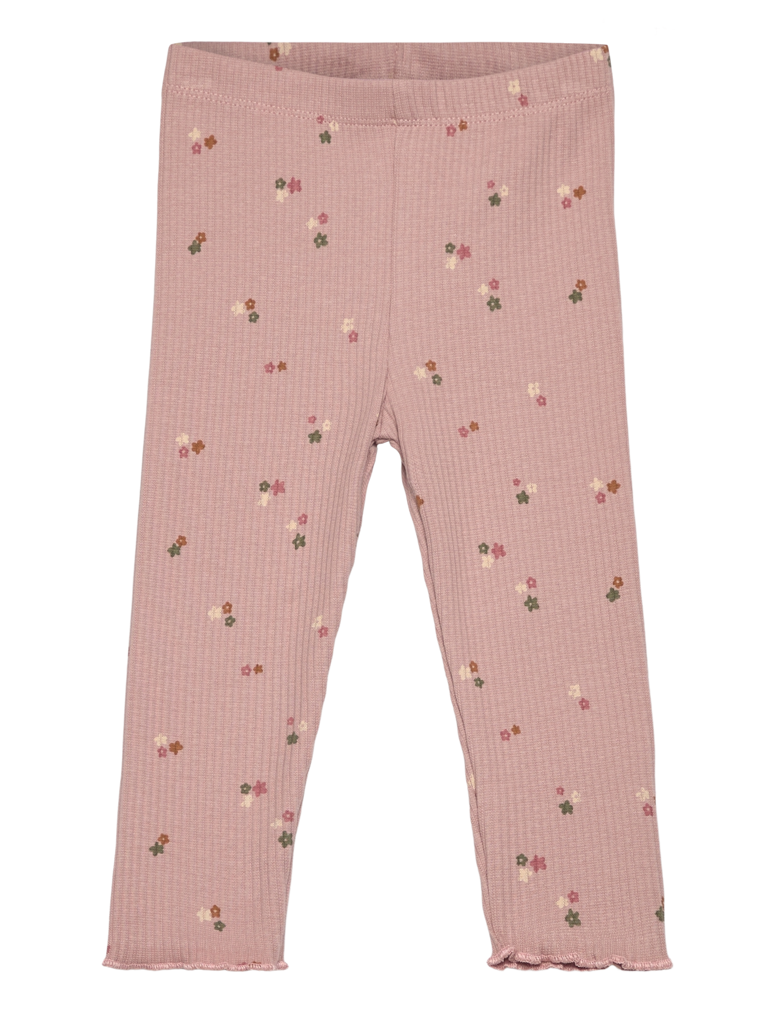 The New TNSBOdelia Rib Leggings - Baby 44-92 - ADOBE ROSE AOP / pink/rose