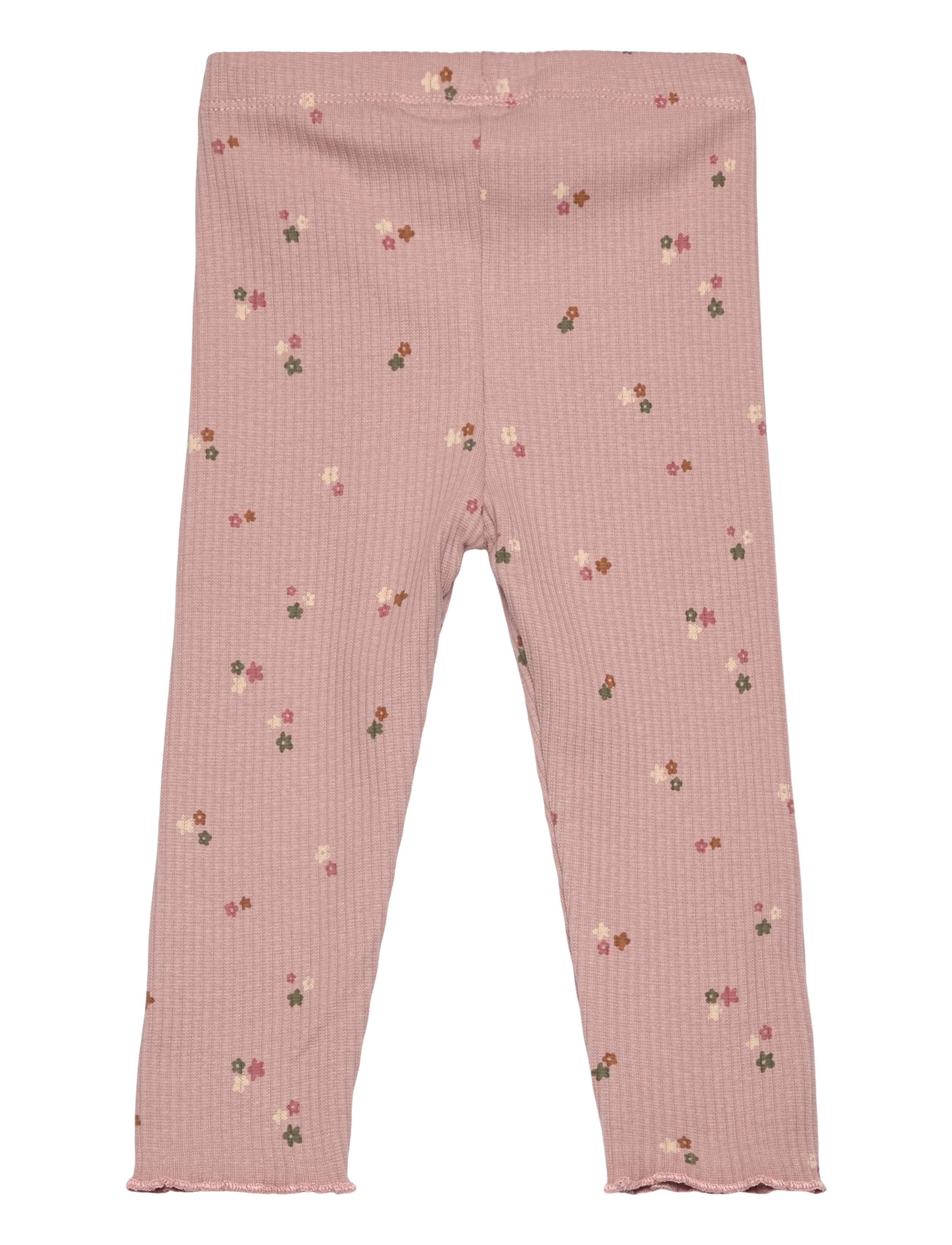 The New - TNSBOdelia Rib Leggings - adobe rose aop - 1
