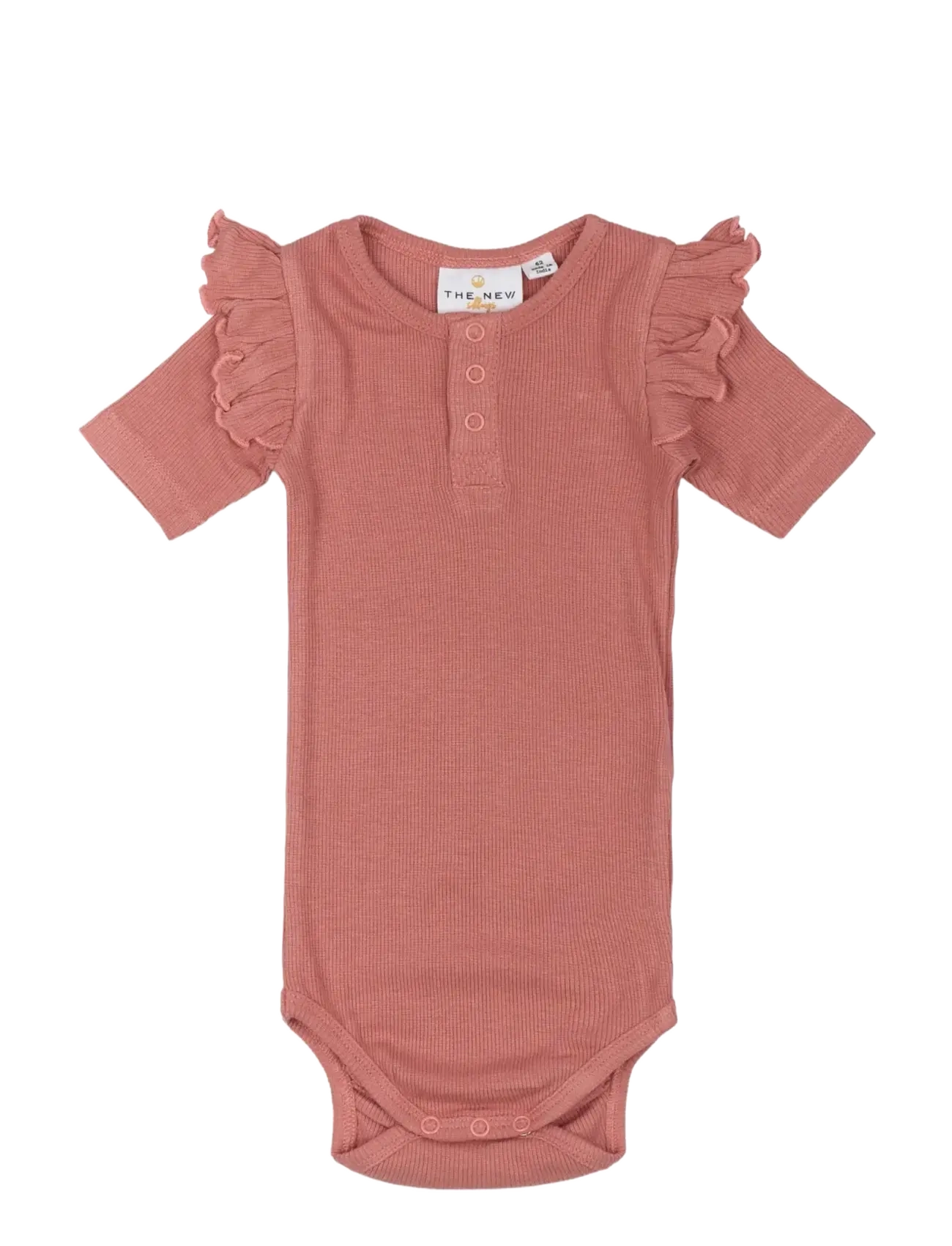 TNSBOriel S_S Rib Body - OLD ROSE