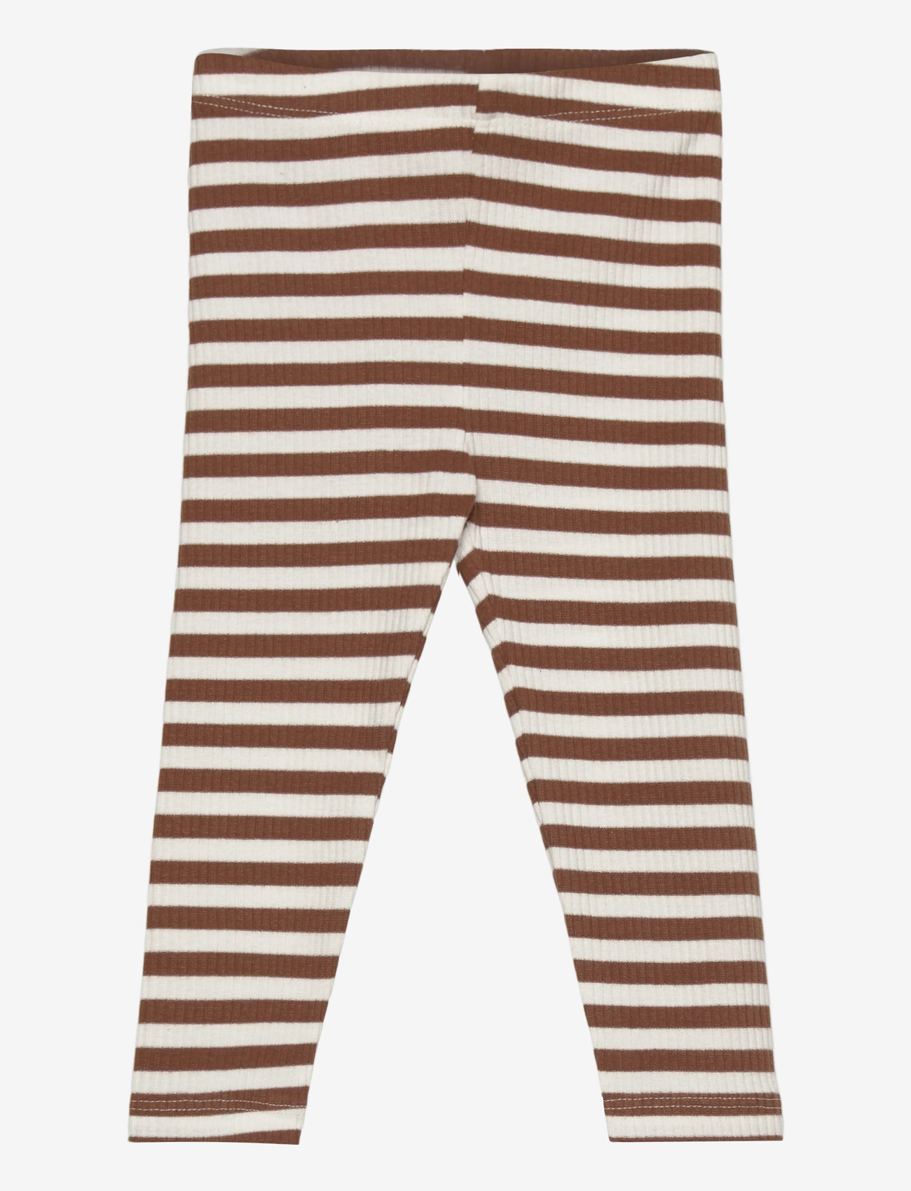 The New - TNSBFro Rib Leggings - retuusid - toffee striped - 0