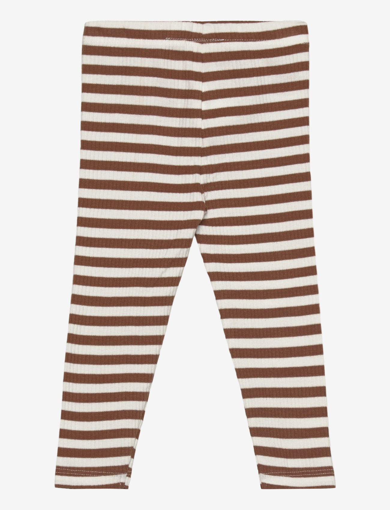 The New - TNSBFro Rib Leggings - retuusid - toffee striped - 1