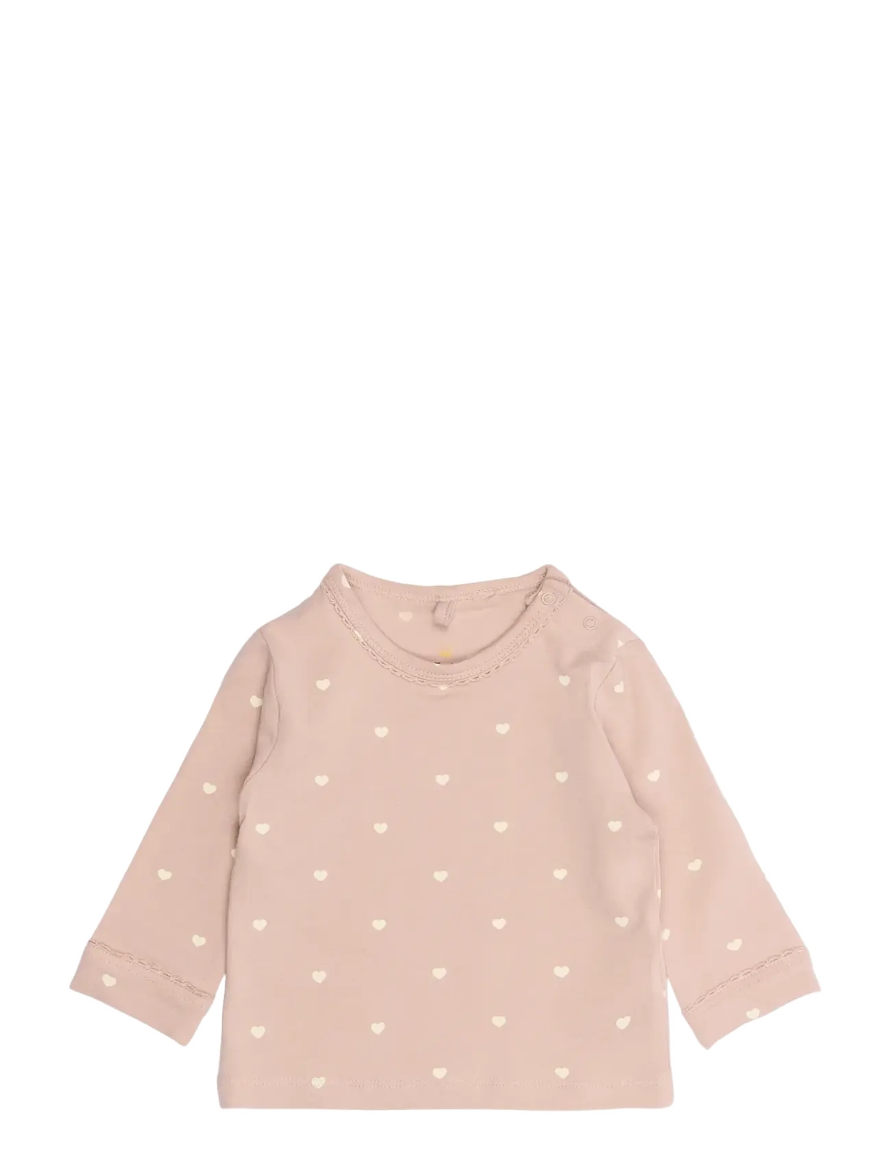 The New TNSBNova L_S Tee - Vintererbjudanden - ADOBE ROSE / white