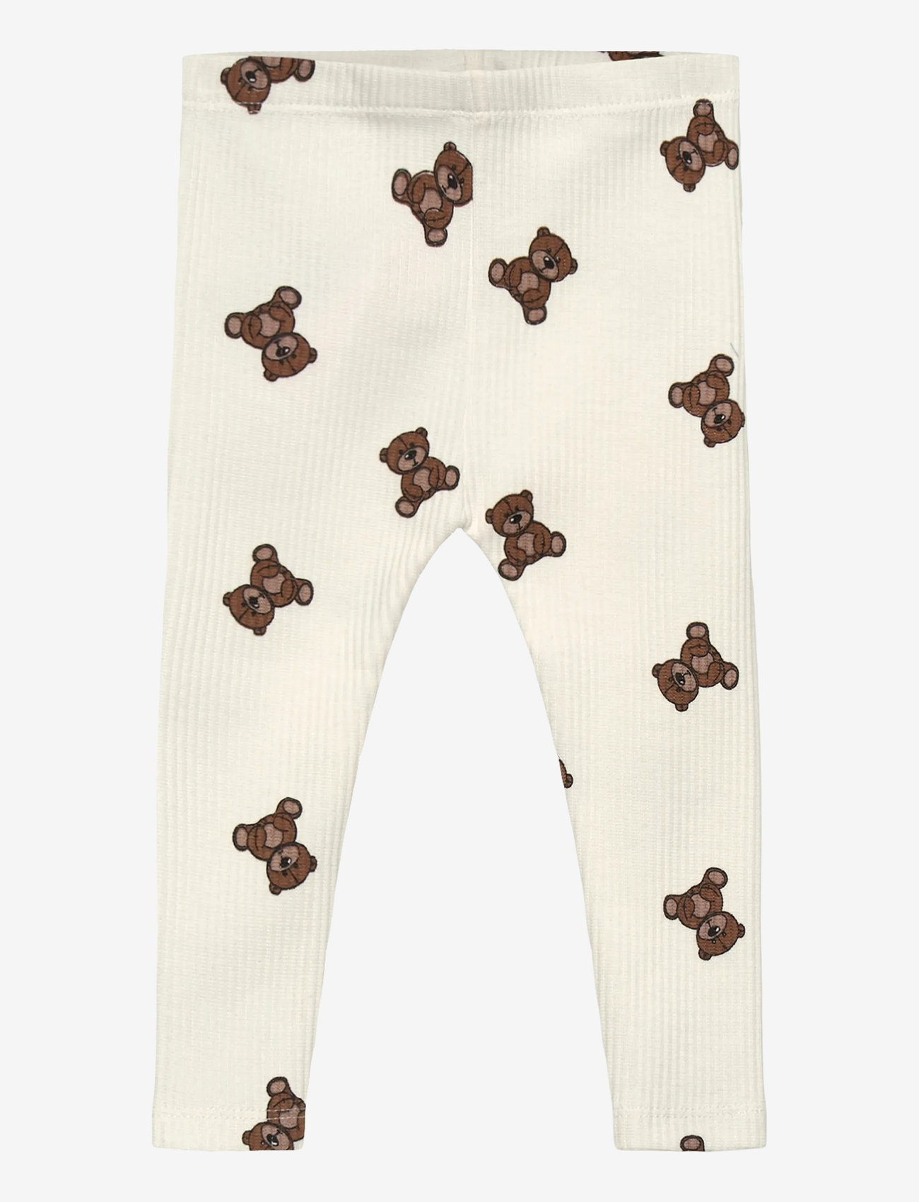 The New - TNSBPaulo Rib Leggings - cloud dancer aop - 0