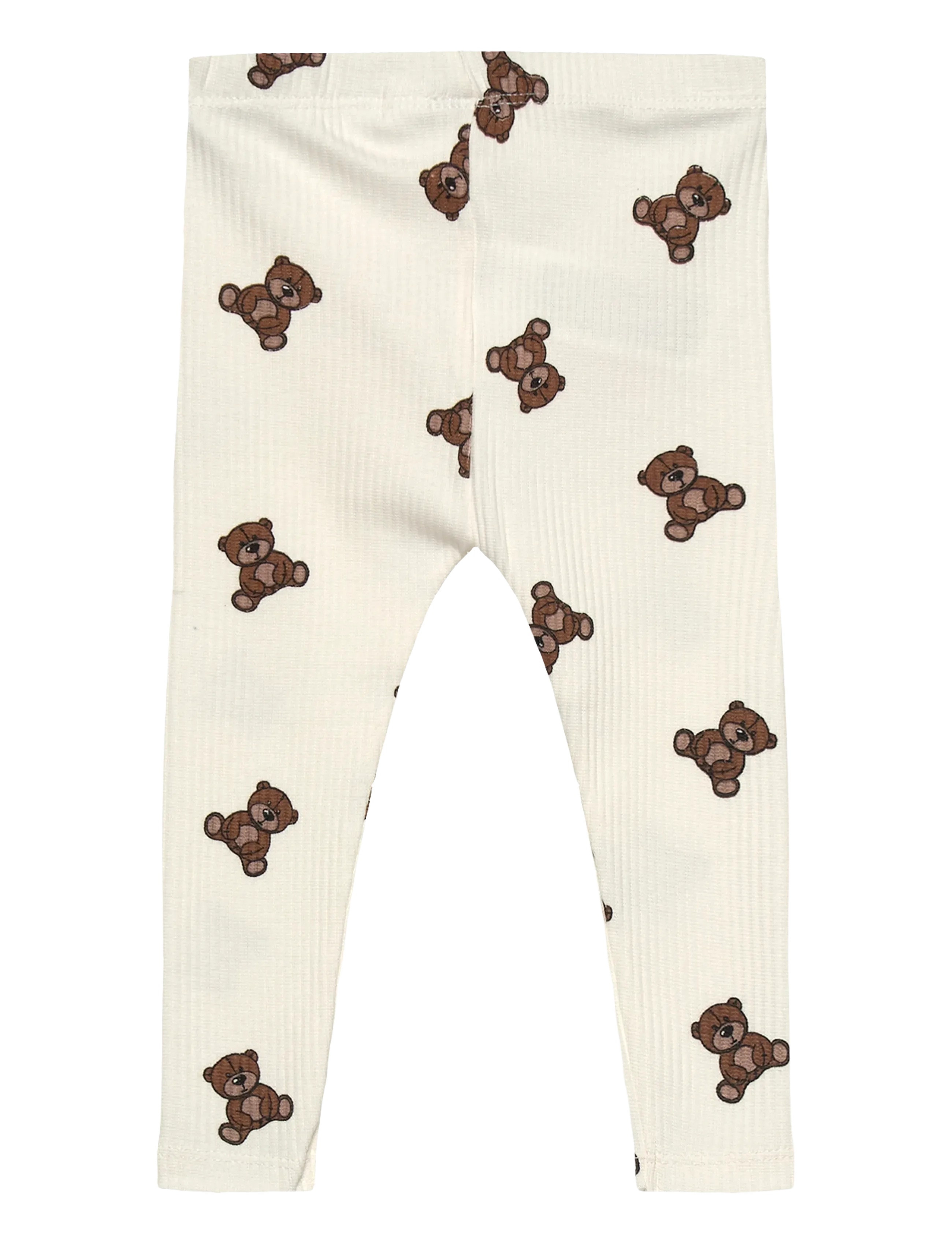 The New - TNSBPaulo Rib Leggings - cloud dancer aop - 1