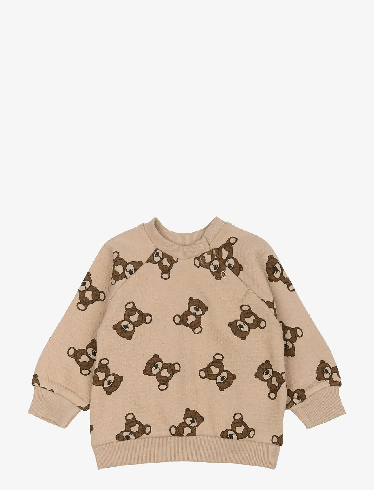 The New - TNSBPrimo Waffle Sweatshirt - sweatshirts - humus aop - 1