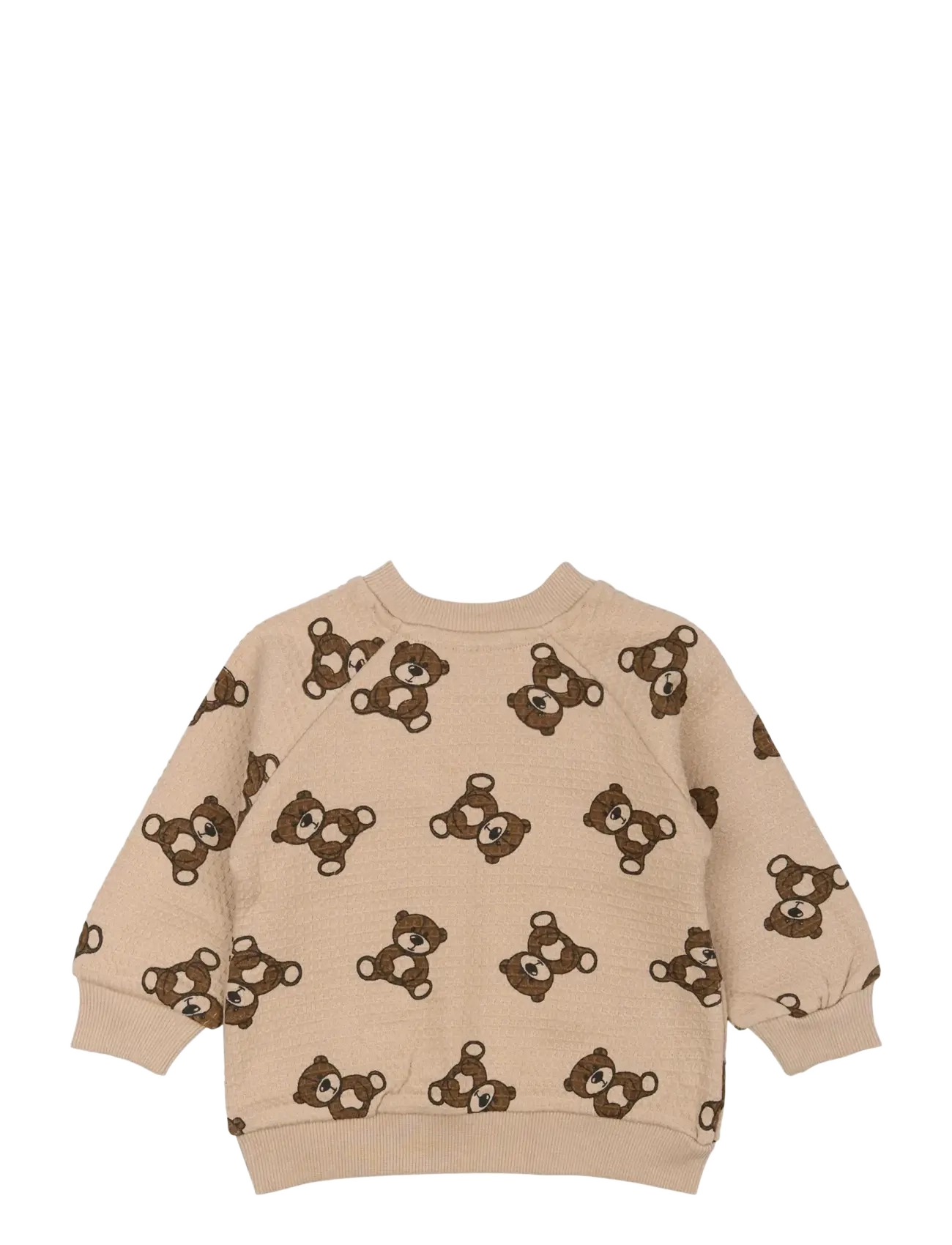 The New - TNSBPrimo Waffle Sweatshirt - humus aop - 2