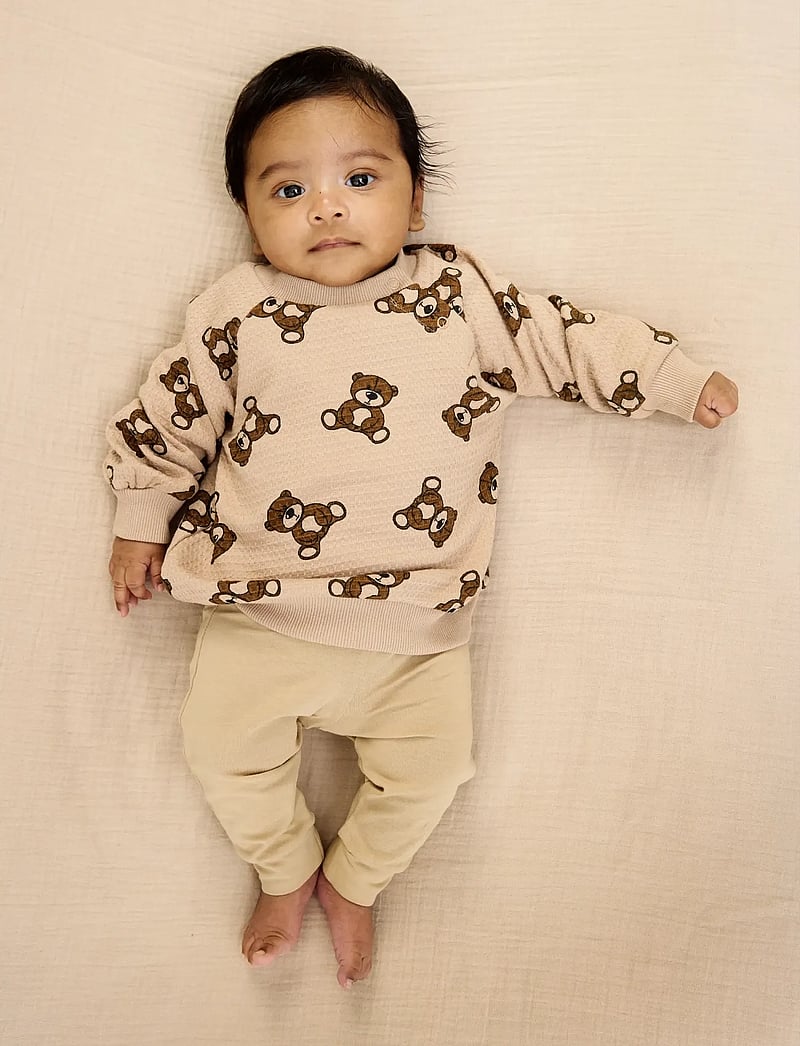 The New - TNSBPrimo Waffle Sweatshirt - sweatshirts - humus aop - 0